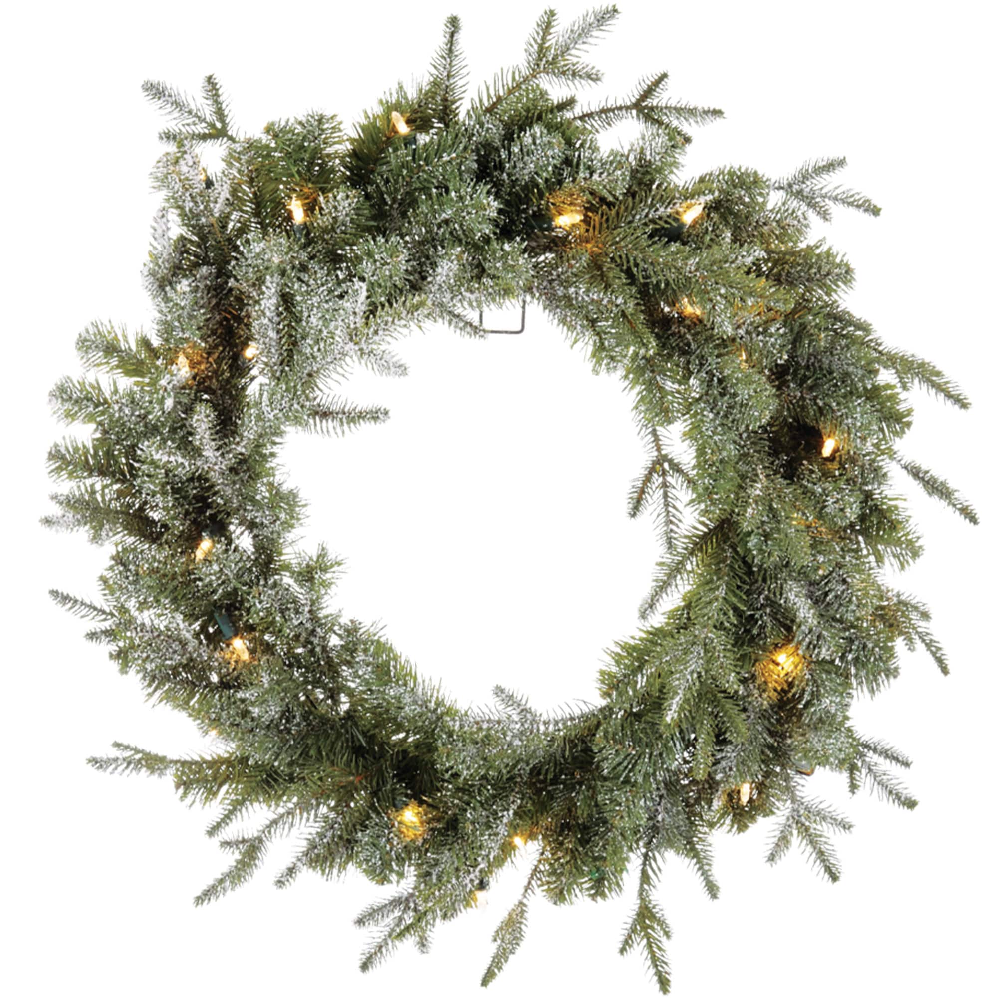 NOMA 316699 24-Inches Hanging Door decoration with White LED Lights
