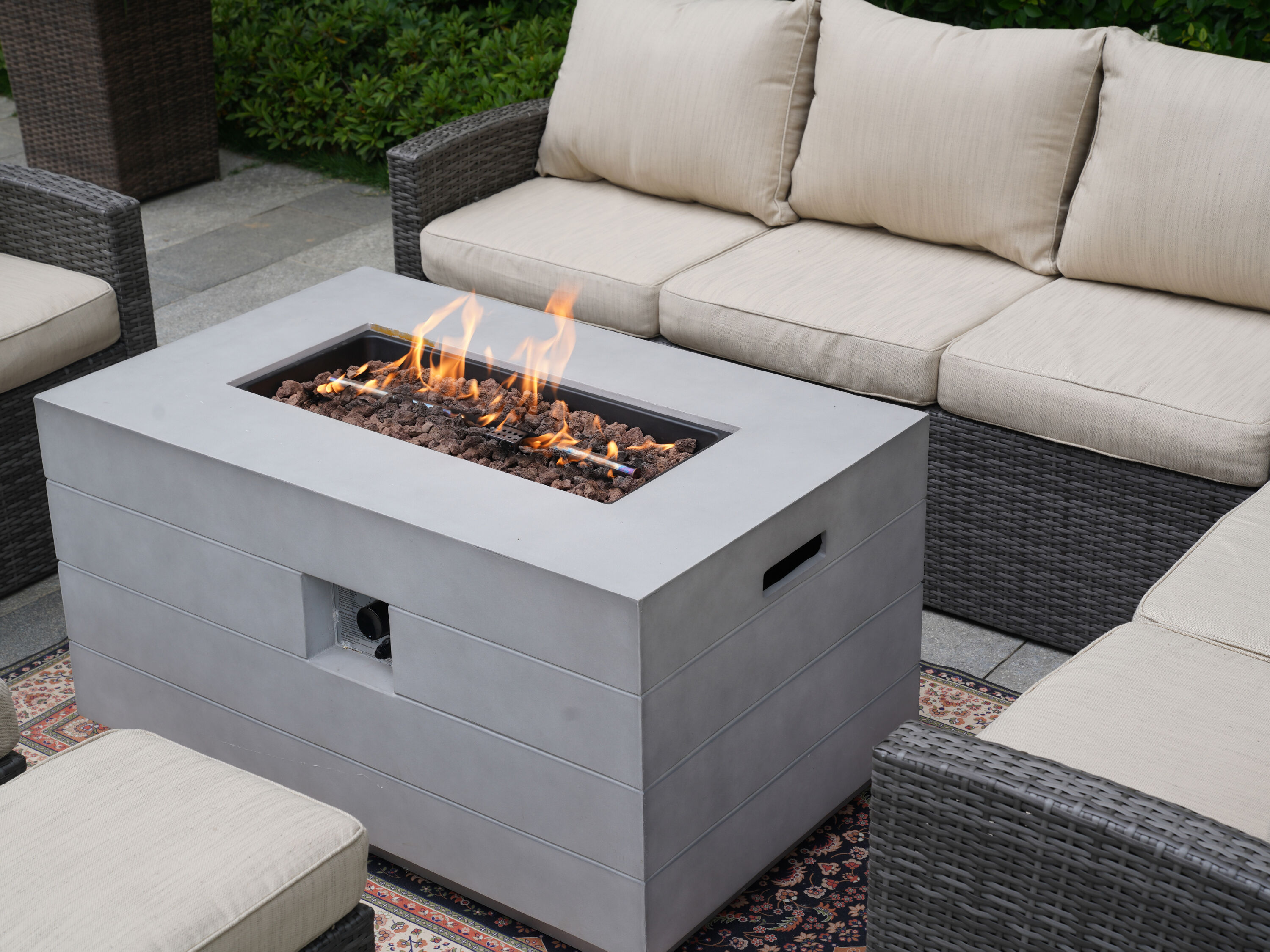 Moda Furnishings MAG-1403B-2150-G Patio-Conversation-Sets - View #5
