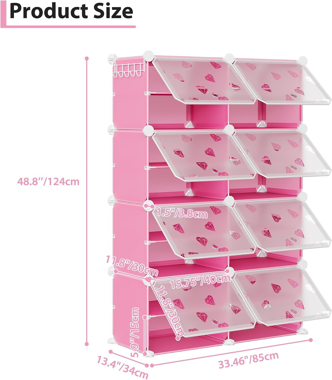 GAOMON Q2KPGEKB03JS Shoe-Racks - View #3