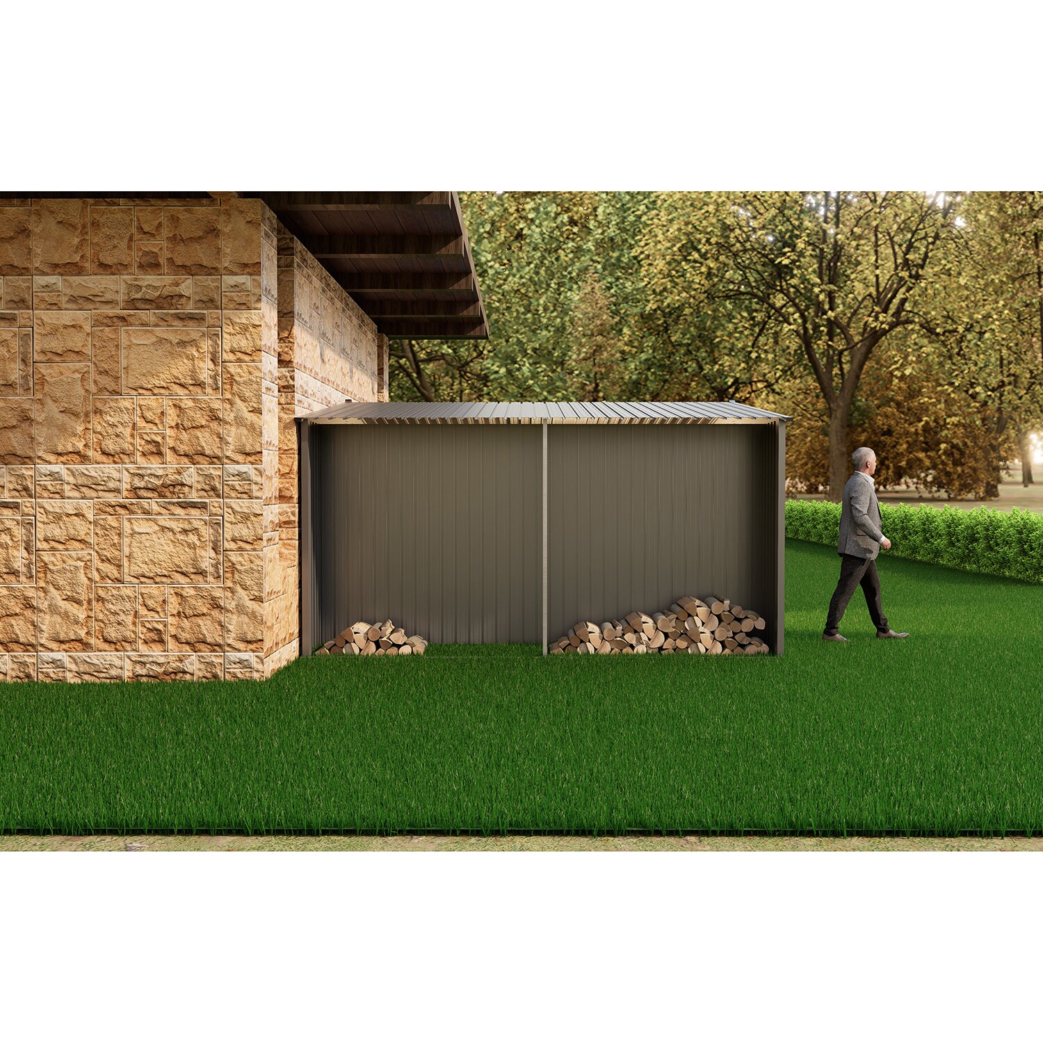 GZMR GZ-CA00023 Metal-Storage-Buildings-Sheds - View #7