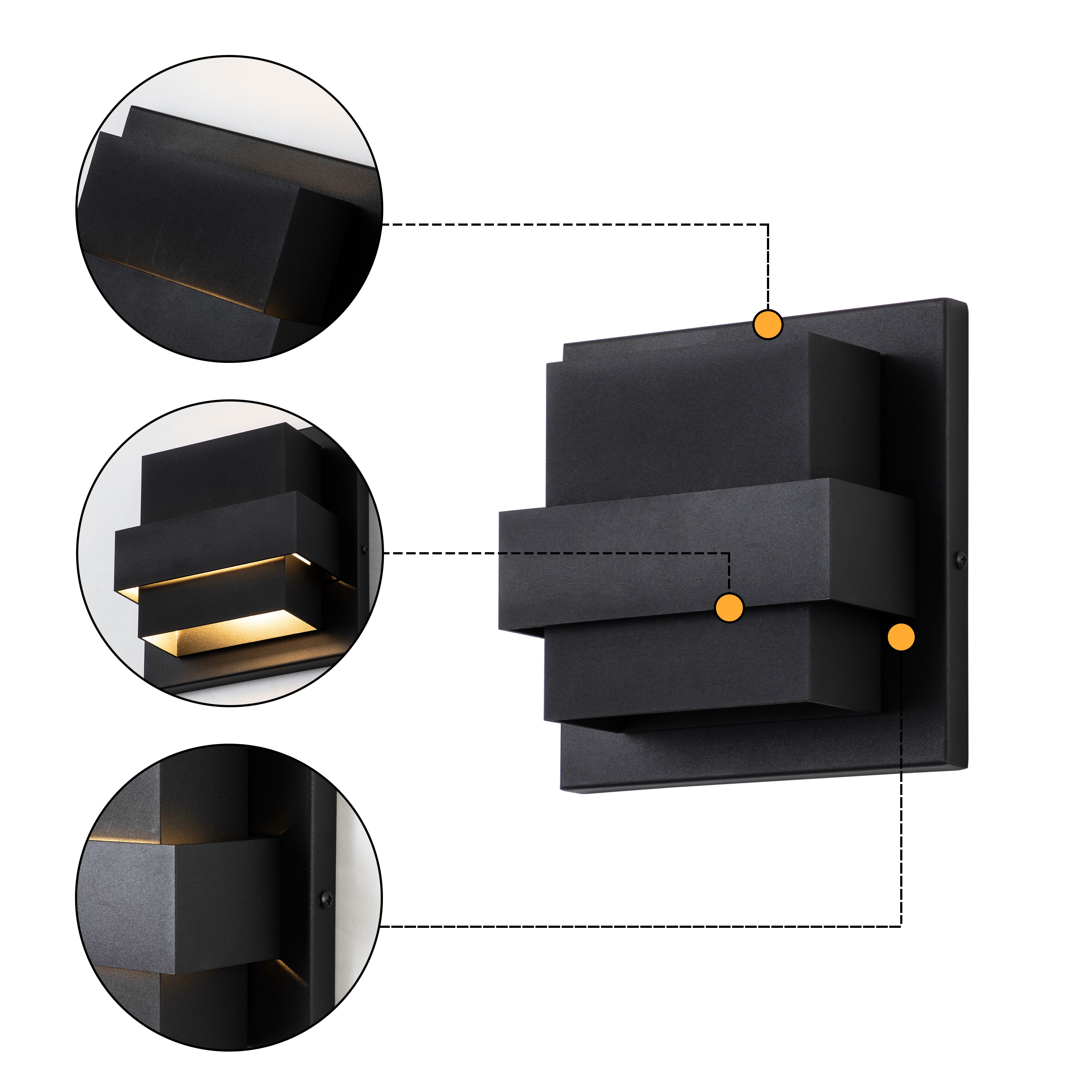 C Cattleya LLA2142-LW Outdoor-Wall-Lighting - View #4