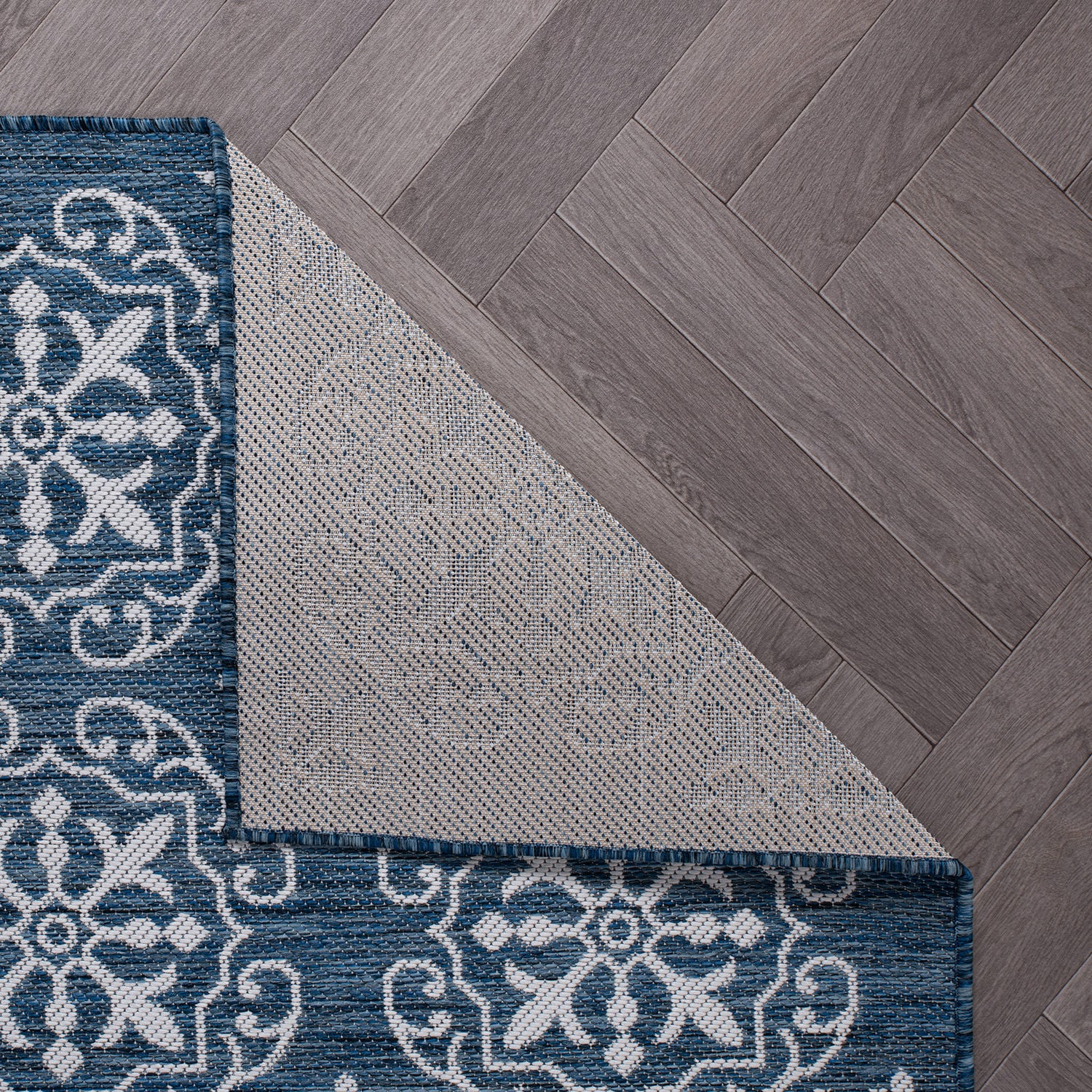 World Rug Gallery 119NAVY2X3 rugs - View #7