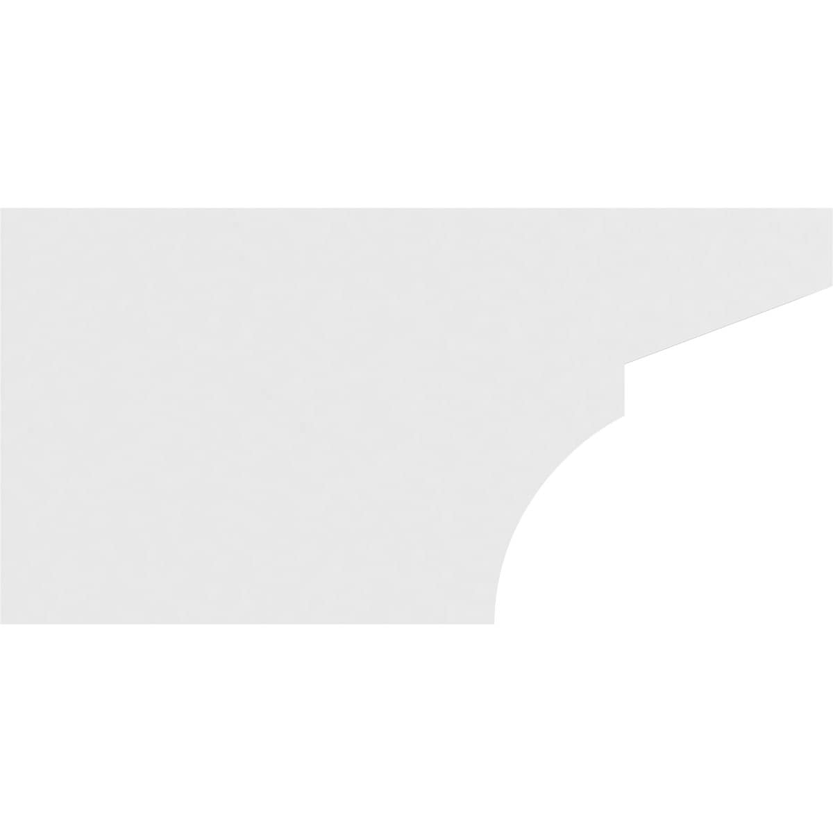 Ekena Millwork RFTP05X08X16MON Exterior-Brackets-Braces - View #3