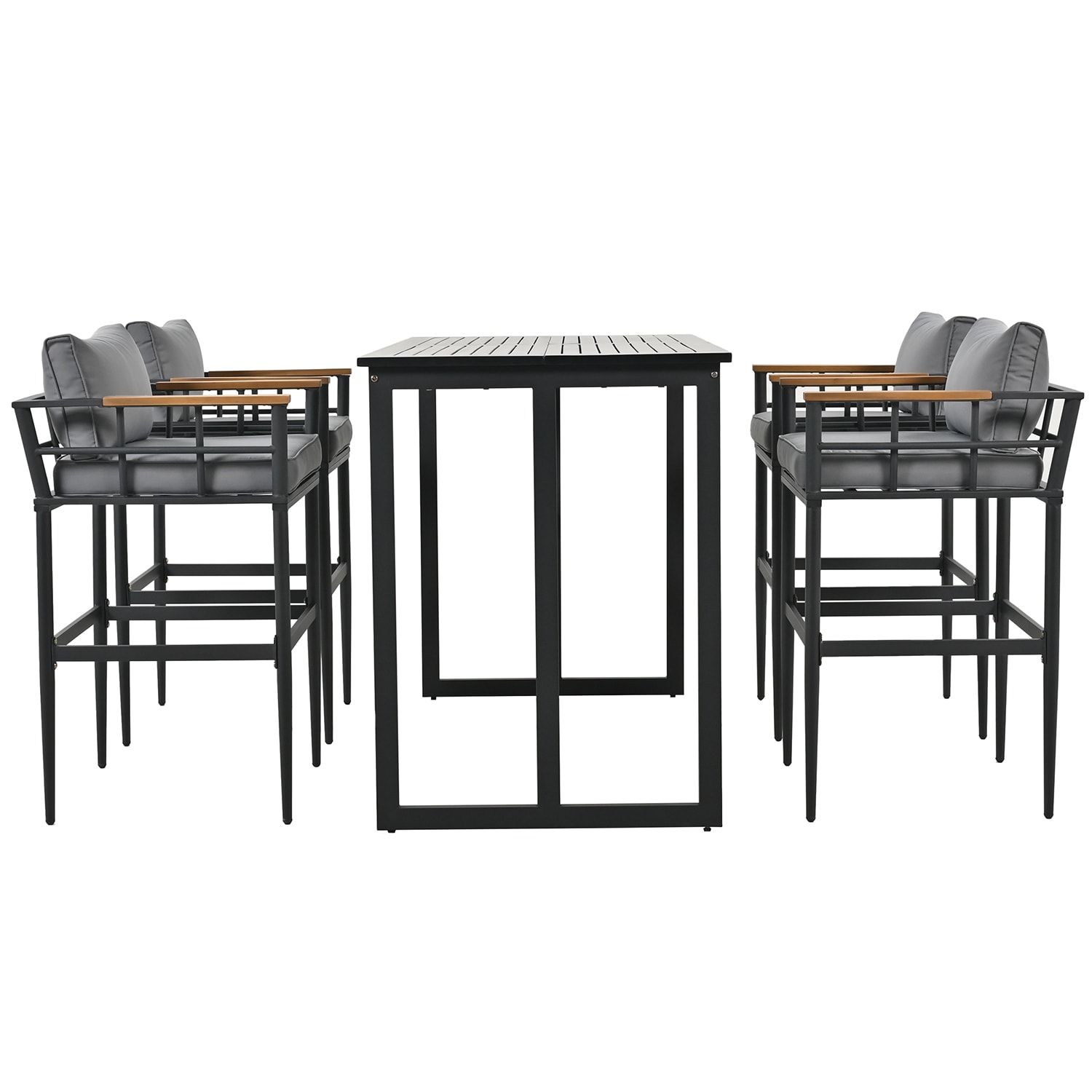 SINOFURN SYA020120GY Patio-Dining-Sets - View #11