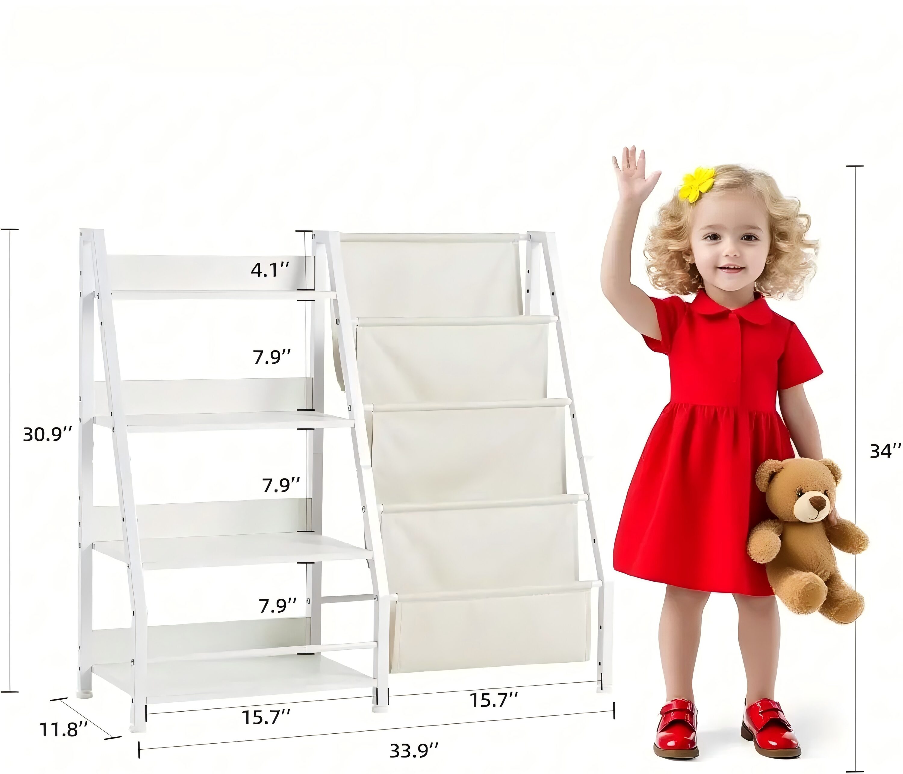 Vynxaria LEXY1150-XWETSJ-005 Kids-Bookcases - View #6