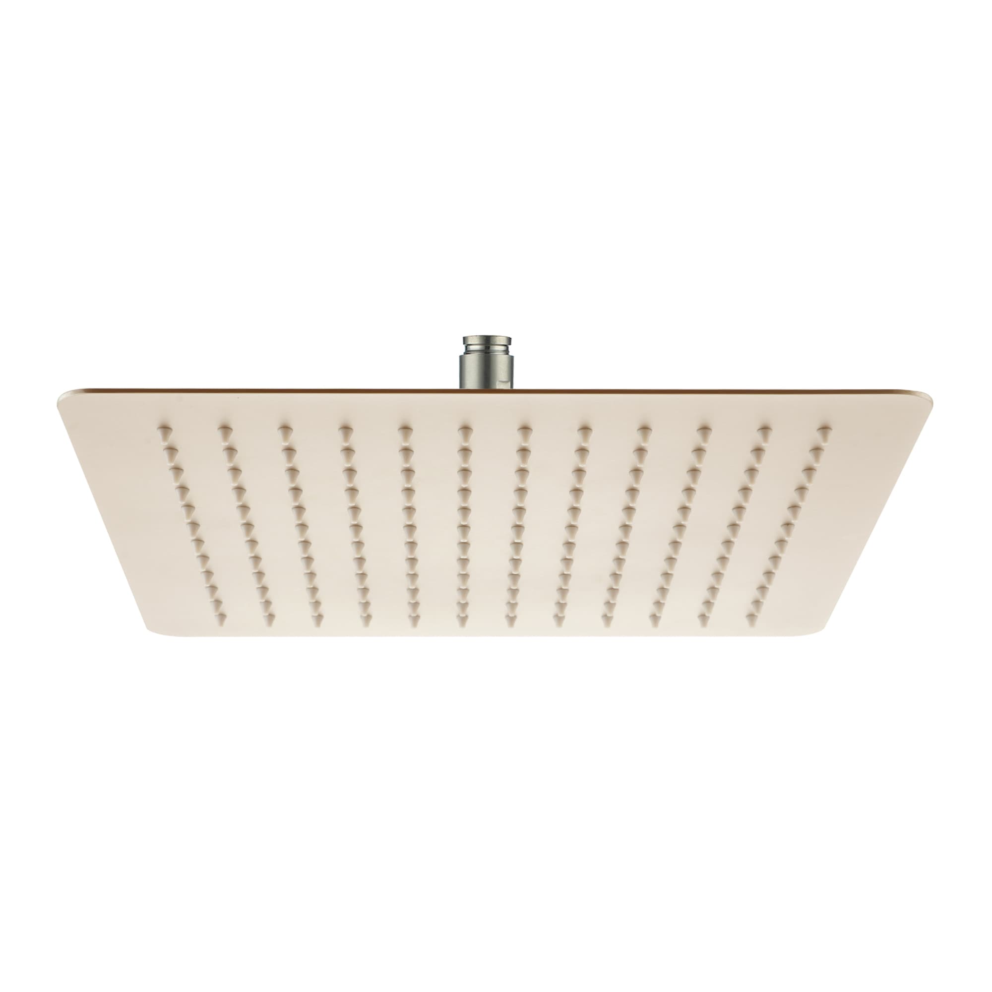 CASAINC CASATW2501-5CH 1.0 -Spray Brushed Nickel 12-in Square Dual/Combo Rain Shower Head 2.5 GPM