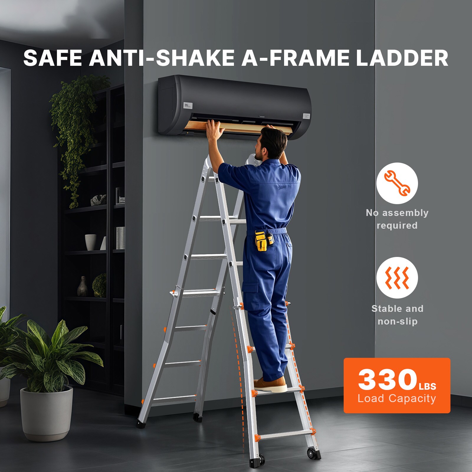 VEVOR SCDGNAZXYST506092V0 Step-Ladders - View #3
