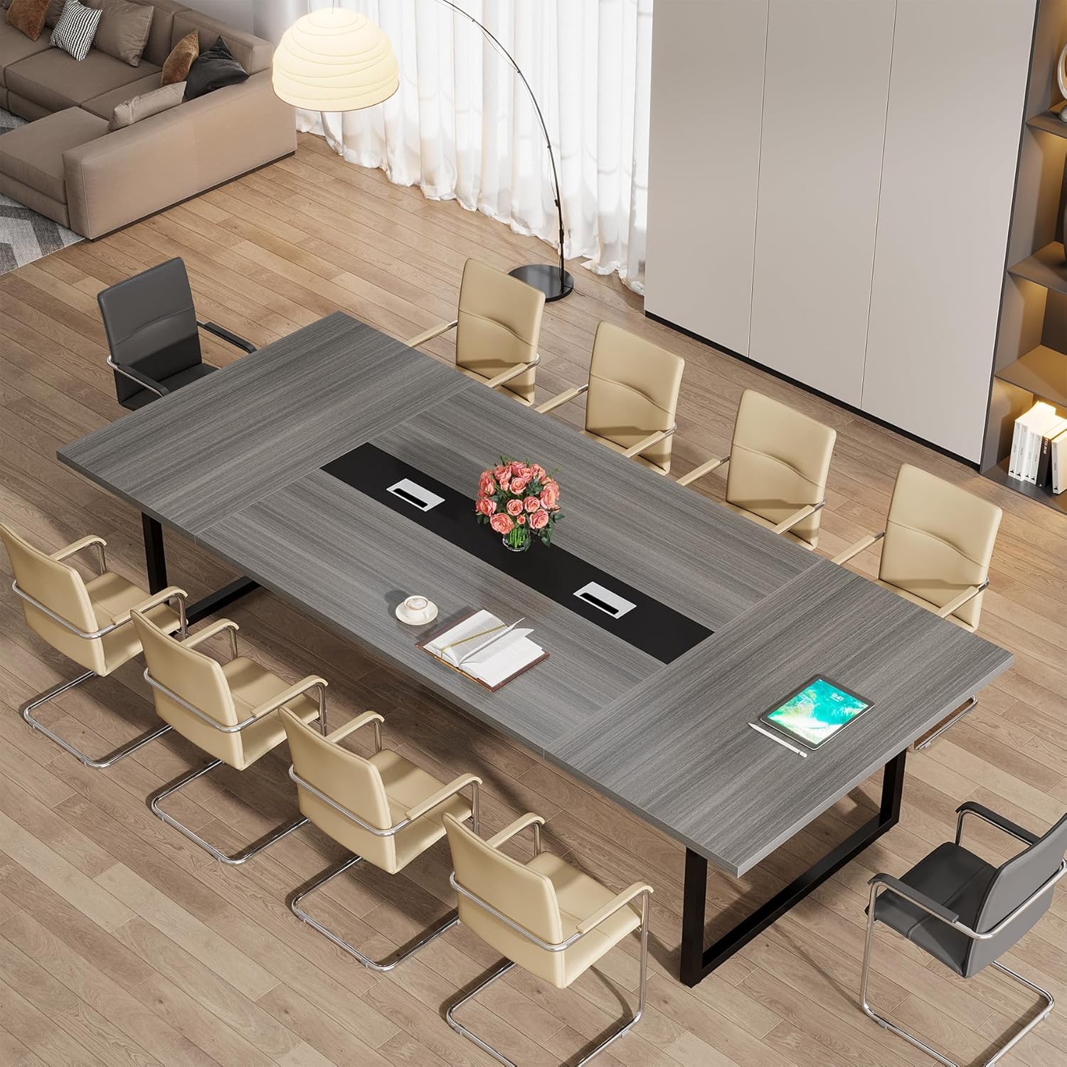 Tribesigns LWOYJL-0256YY Office-Tables - View #2
