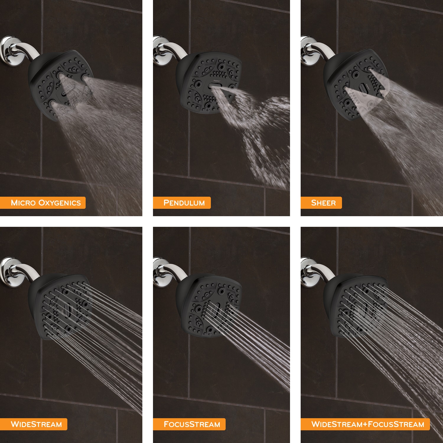 Oxygenics 35271 Fixed-Showerhead - View #3