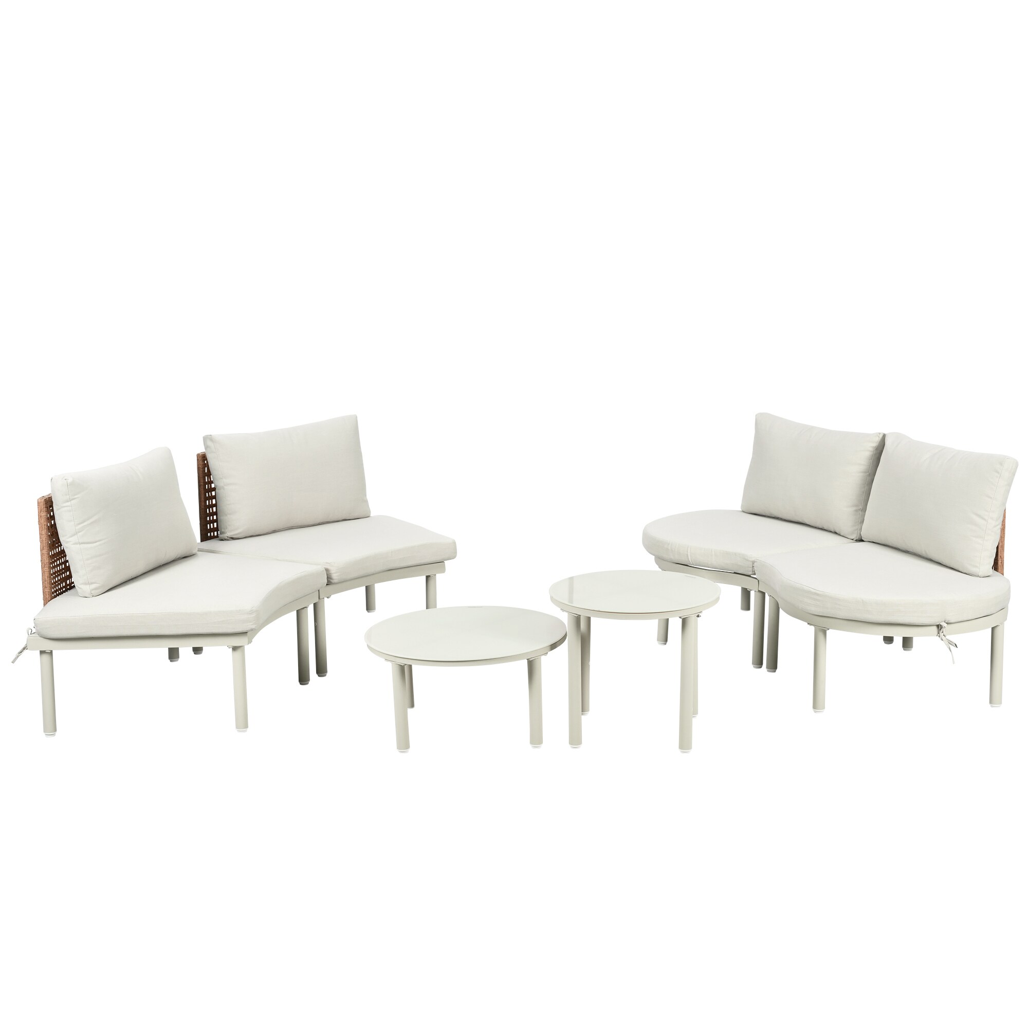 SINOFURN SYA020351BG Patio-Sofas-Daybeds - View #16