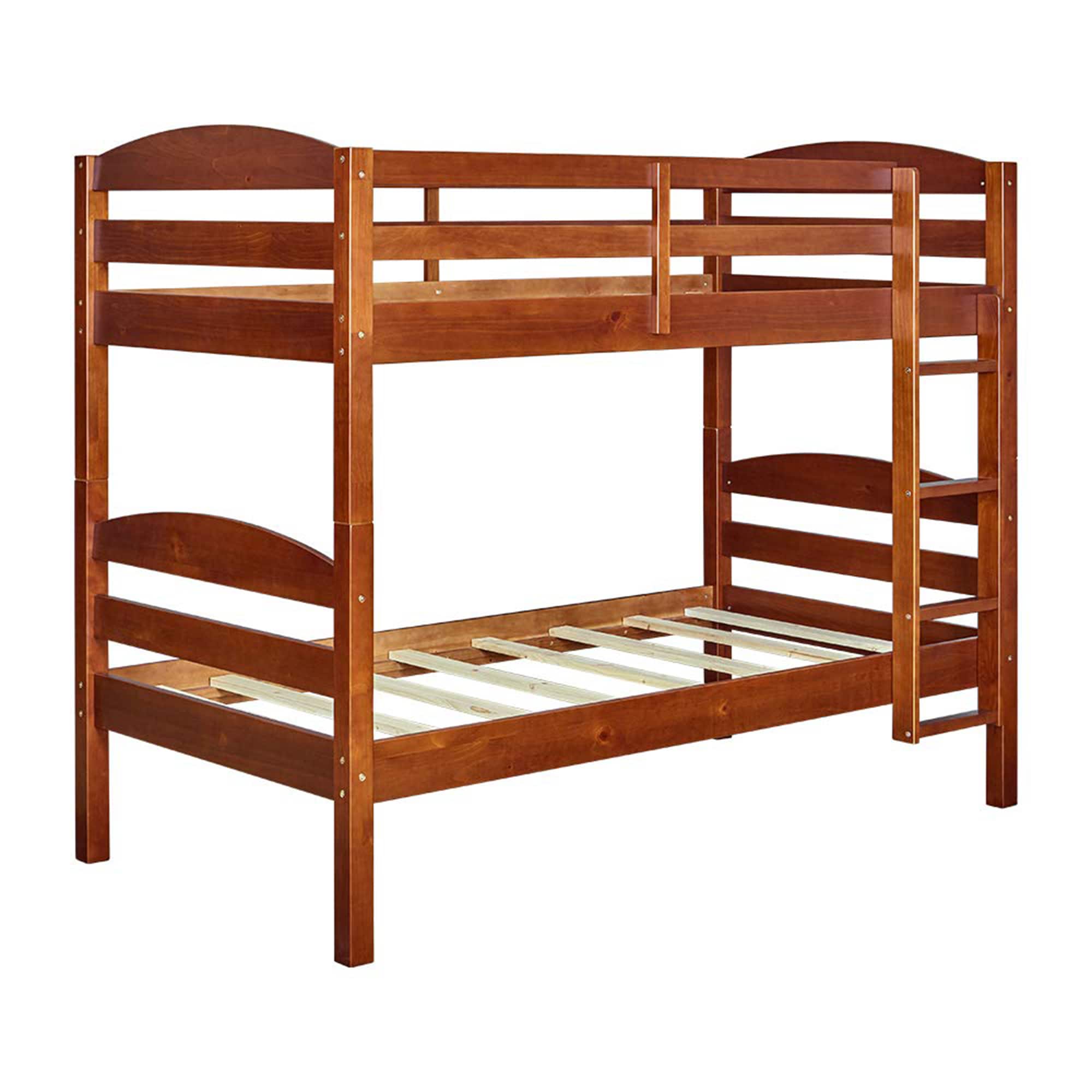 CASAINC WF-BB1001E-MR Bunk bed Brown Twin Wood Platform Bed