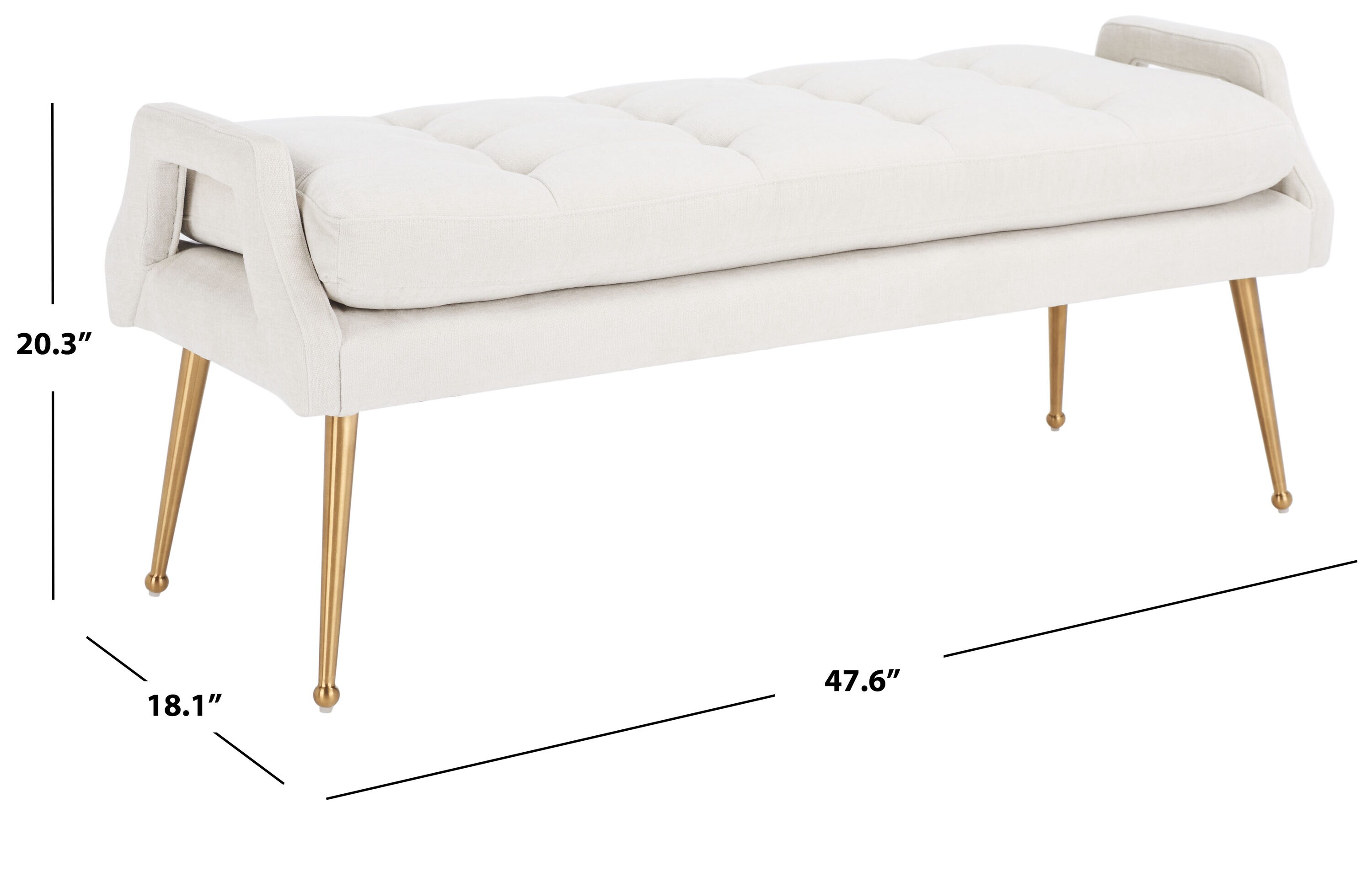 Safavieh BCH5200A bench - View #7