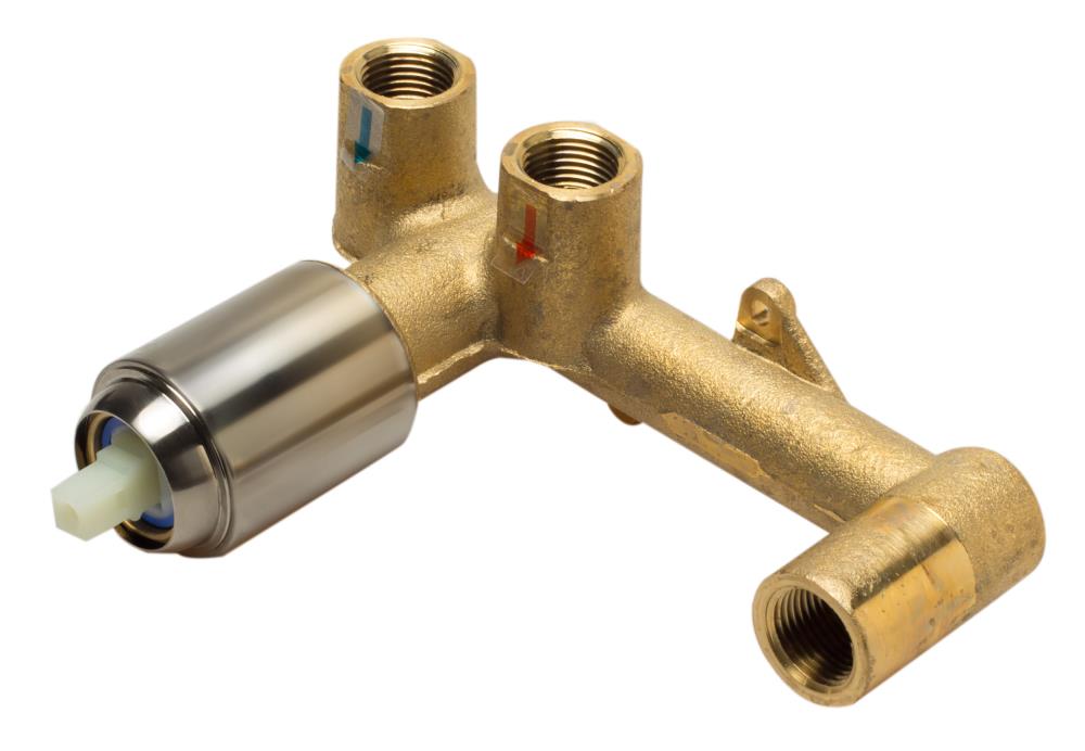 Brushed Nickel Wall Mounted Single Handle Bathroom Faucet