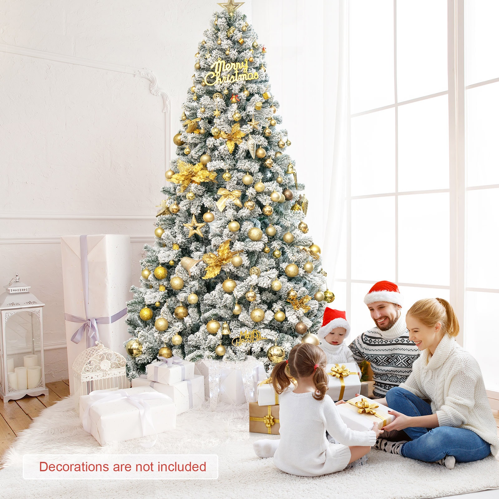Costway CM22069 Artificial-Christmas-Trees - View #6