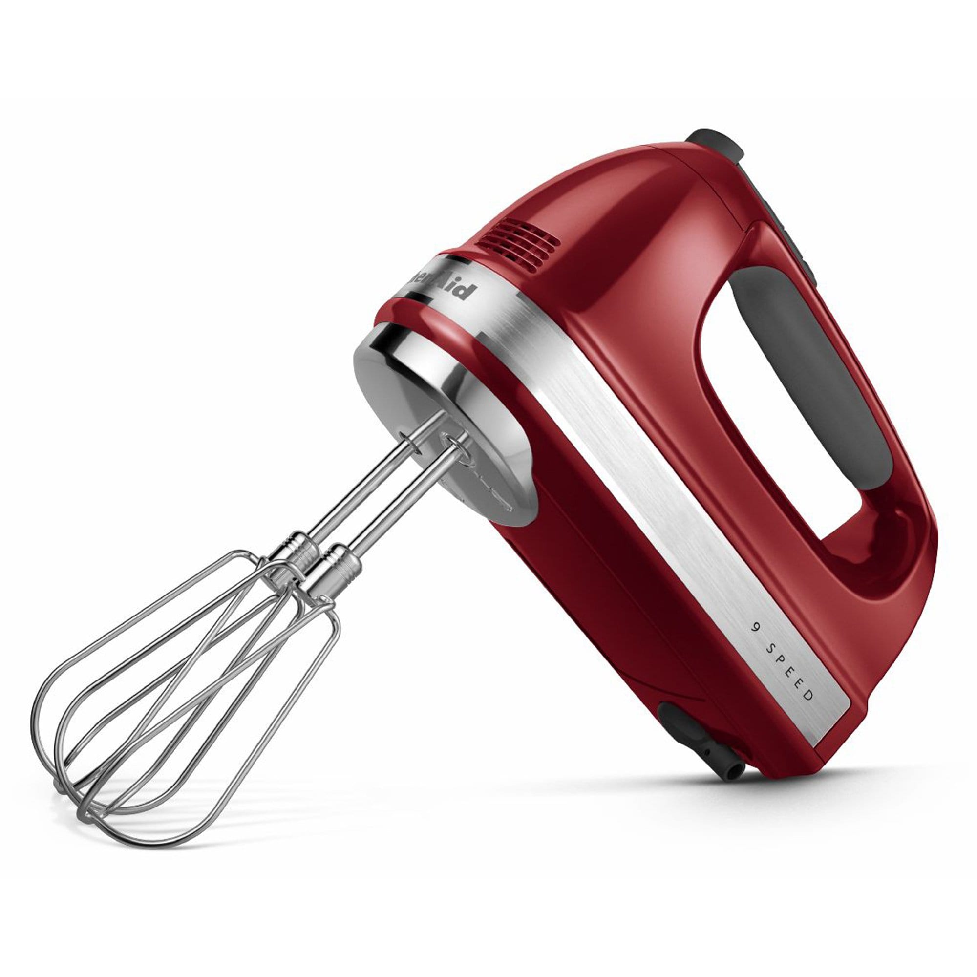 KitchenAid Go Cordless 9 -Speed Hand Mixer with Storage ( Empire Red ...