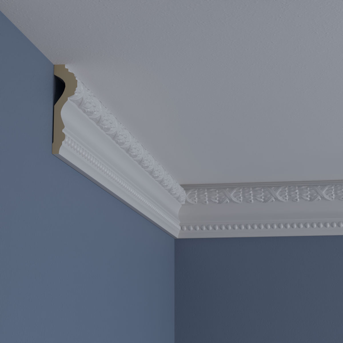 Ekena Millwork MLD04X01DU Chair-Rail-Moulding - View #10