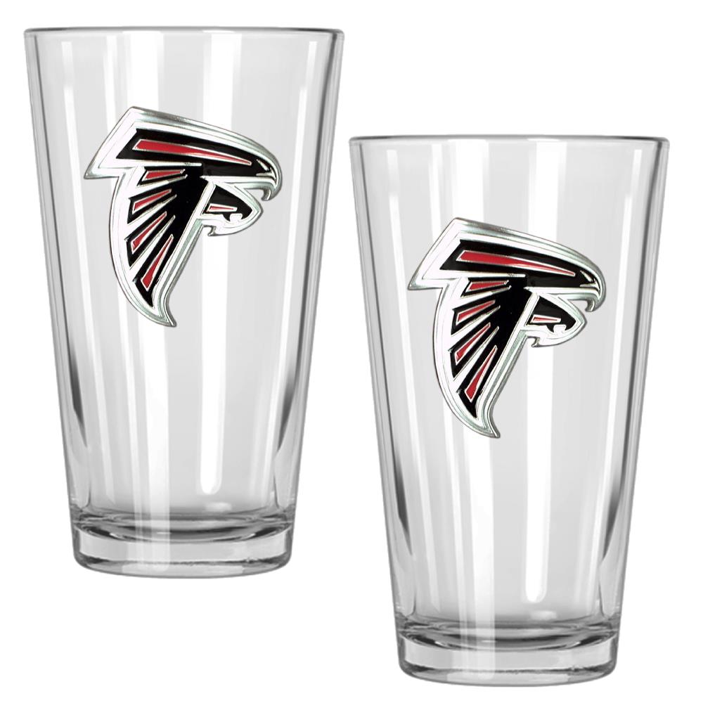 GREAT AMERICAN Atlanta Falcons 15-fl oz Glass Multi Colored-Pint