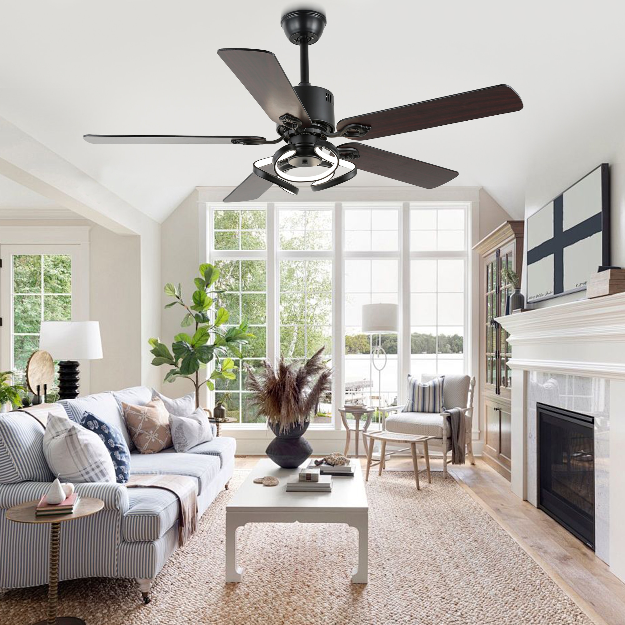 Oaks Decor DC5217OKEL-B Ceiling-Fans - View #5