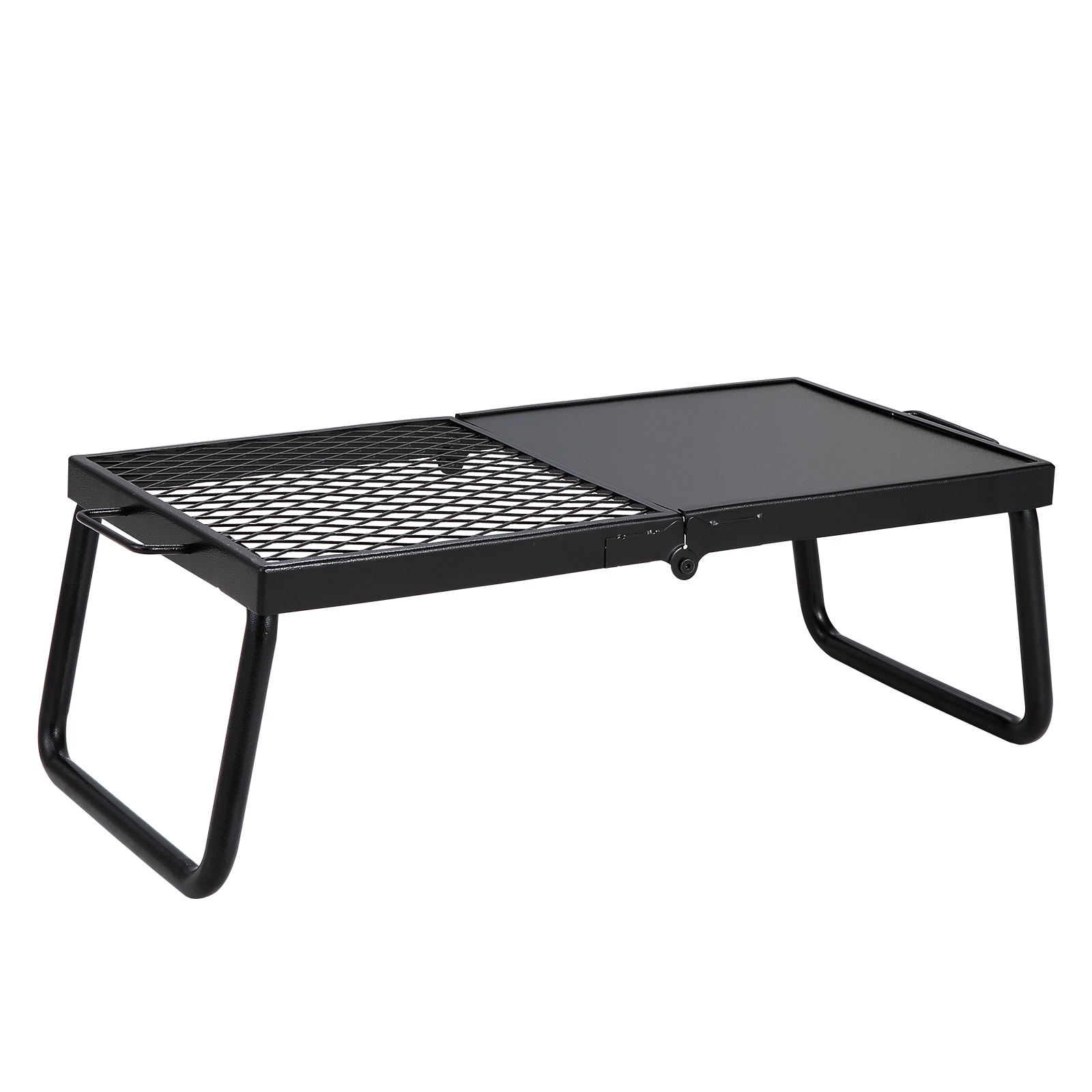 SVOPES SVOPESZDYYKJZ03076V0 Folding Campfire Grill 22.4-in x 11.2-in Rectangle Steel Grilling grate