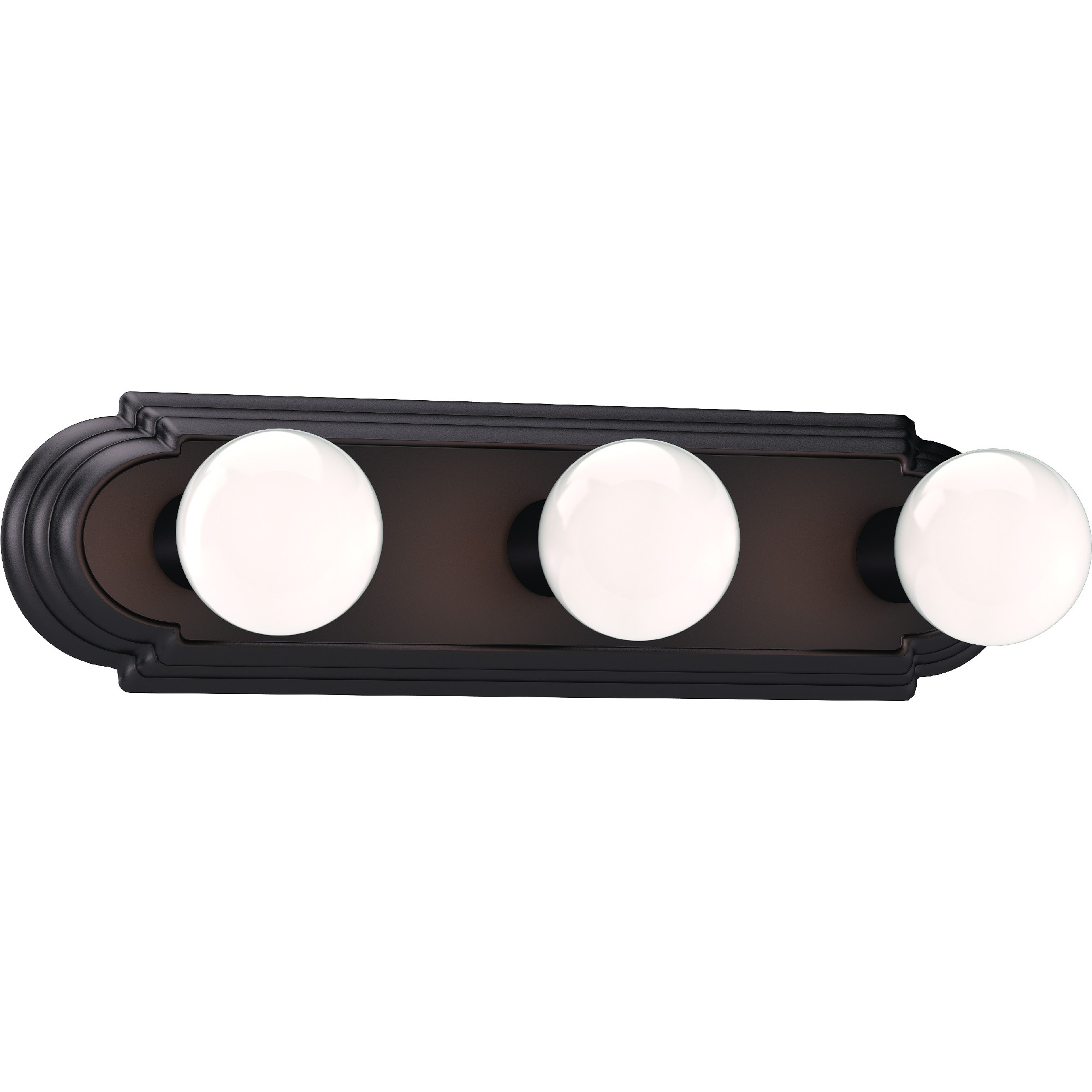Volume Lighting V1123-79 18-in 3 -Light Satin Bronze Traditional Vanity light