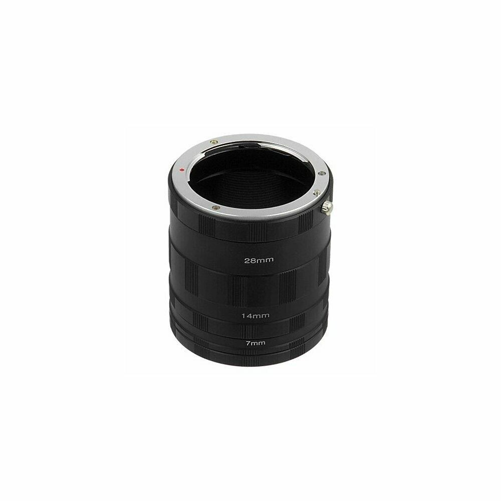 Fotodiox FTDX2728  Macro-Tube-SnyE Macro Extension Tube Set for Sony Alpha E-Mount Mirrorless Camera
