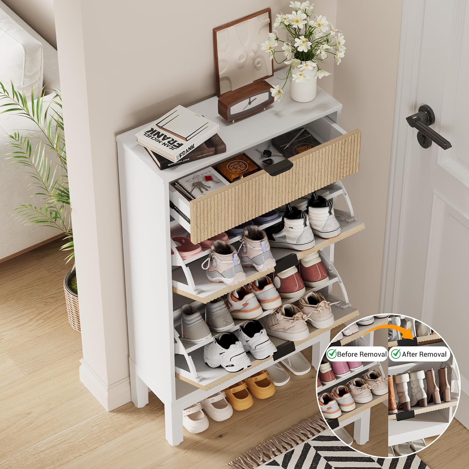 WhizMax DF-PHO-164MSV8I Shoe-Racks - View #6