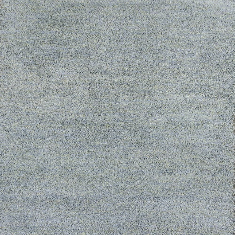 HomeRoots 353886 Bernadette 2 X 7 (ft) Rag Blue Indoor Solid Runner Rug
