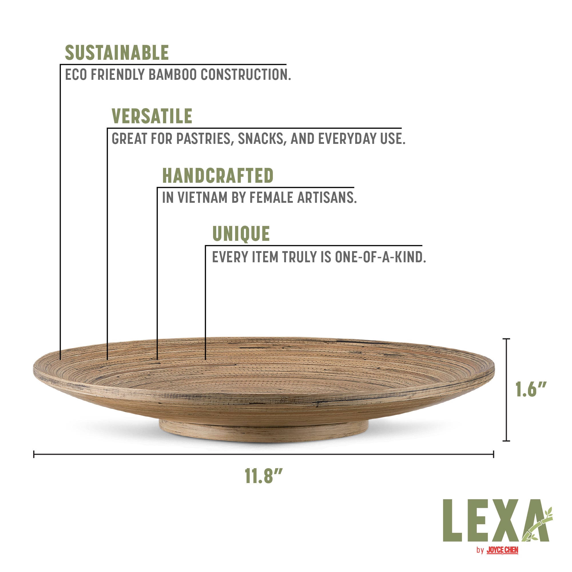 LEXA LX12FOP-BKB serveware - View #4
