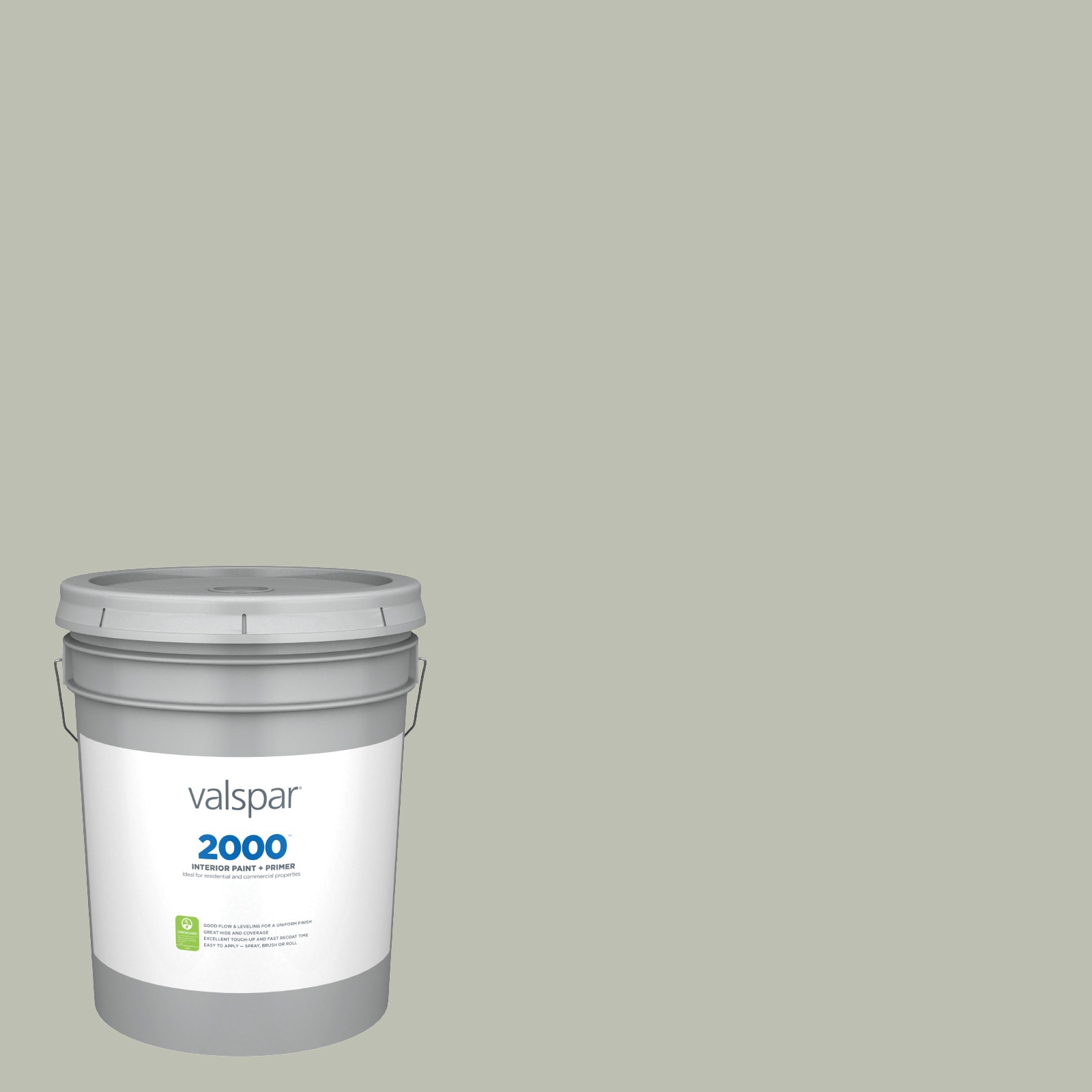 Valspar HGSW3266-30104 2000 Flat Austere Gray HGSW6184 Latex Interior Paint Paint + Primer ( 5-gallon )