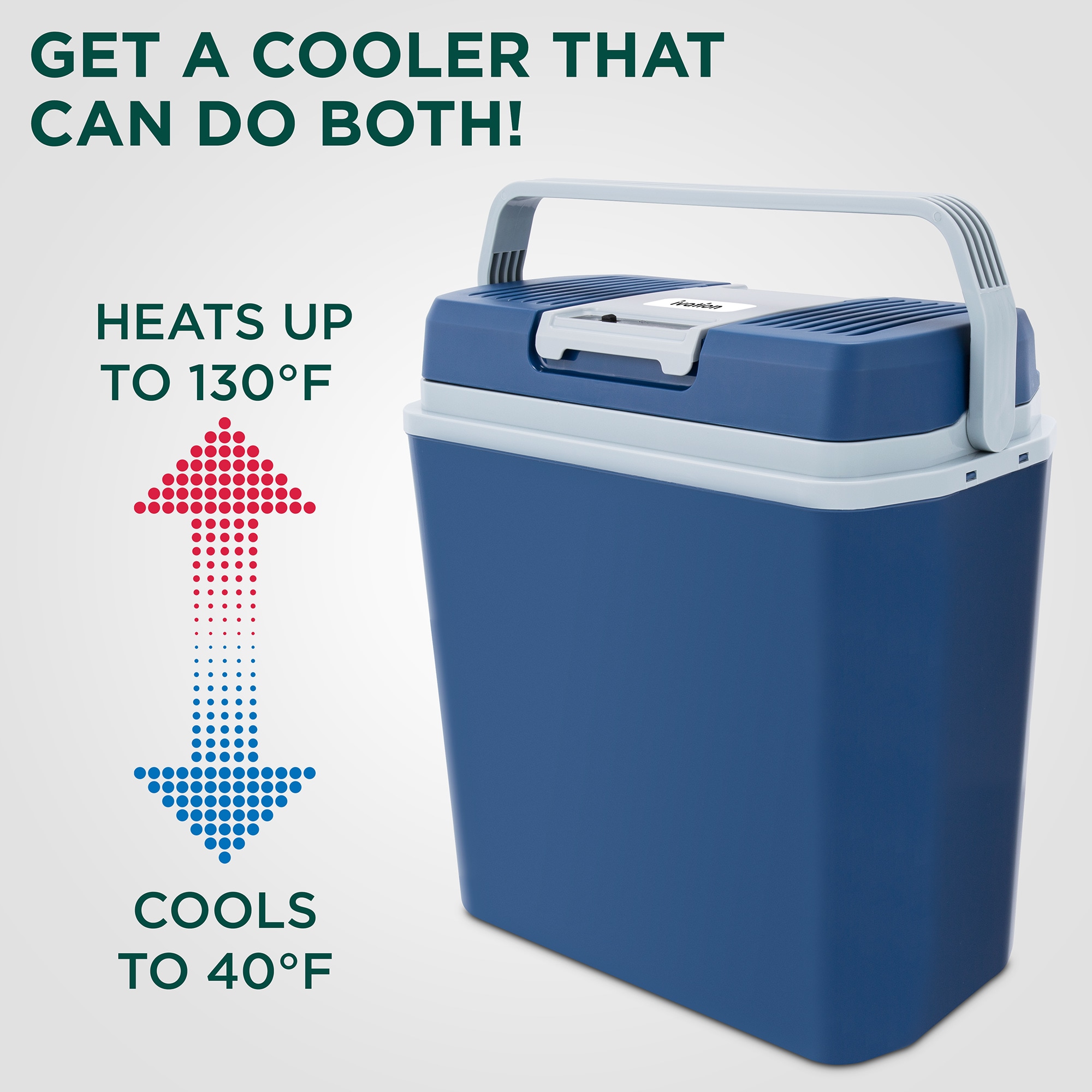 24L Electric Cooler Warmer Portable Car Fridge Refrigerator Camping Mini  Freezer