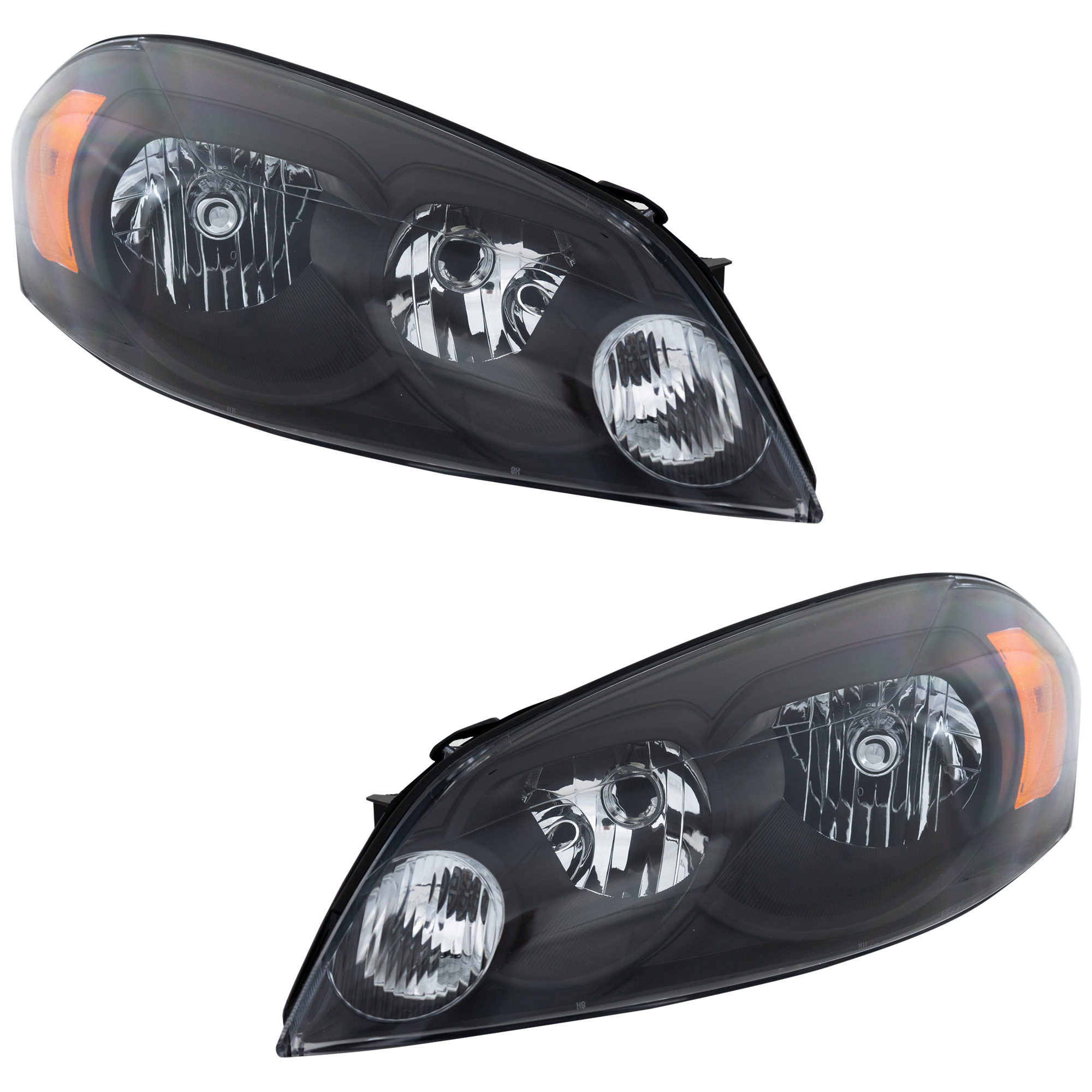 Garage-Pro GPRC10010081 Driver and Passenger Side Headlight For Chevrolet Impala 2006-2013 Halogen Without Bulb(s) Replaces# 25958360 15942839