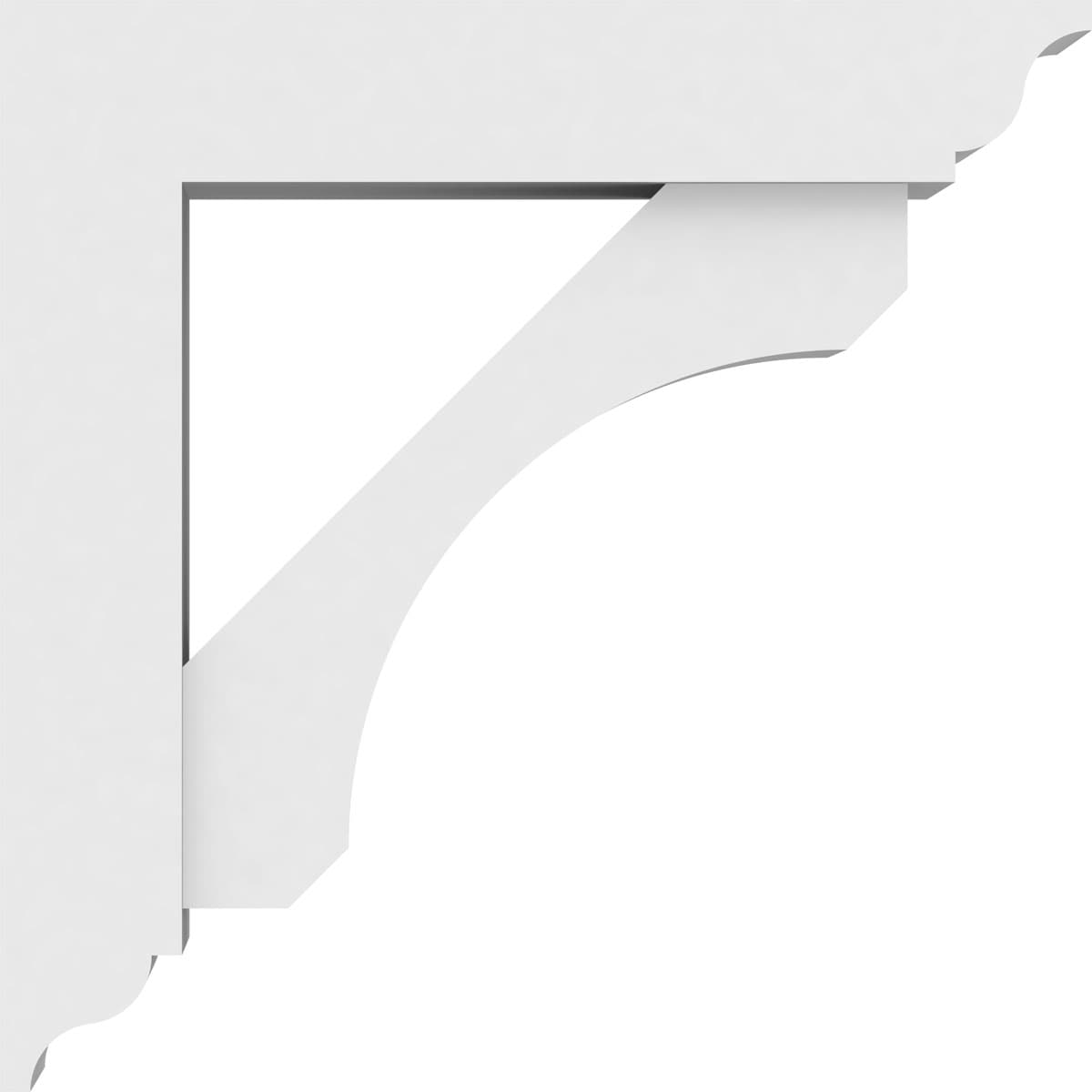 Ekena Millwork BKTP03X12X12LEC01 Exterior-Brackets-Braces - View #3