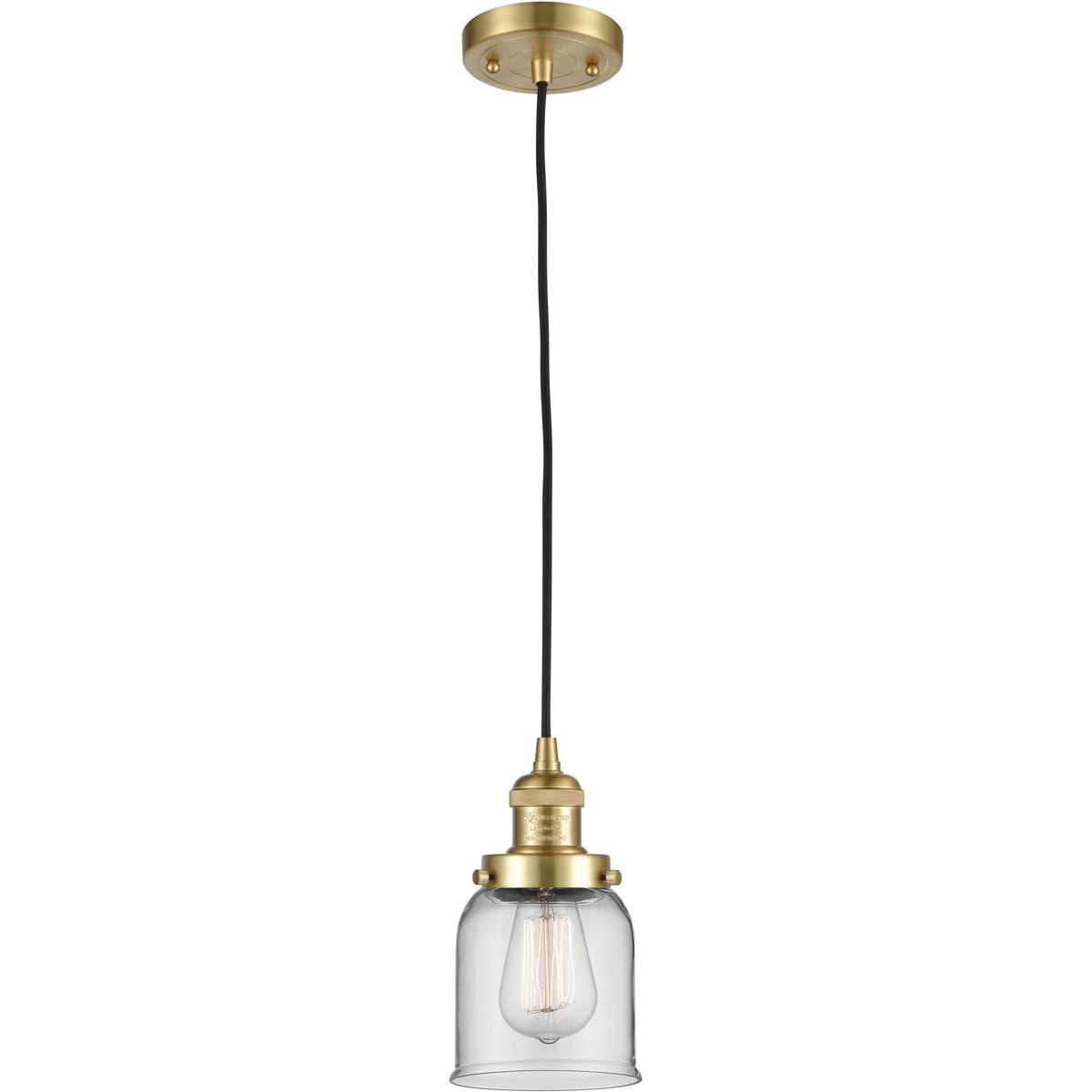 Innovations Lighting 1886136 201C-SG-G52 Franklin Restoration Bell Mini Pendant