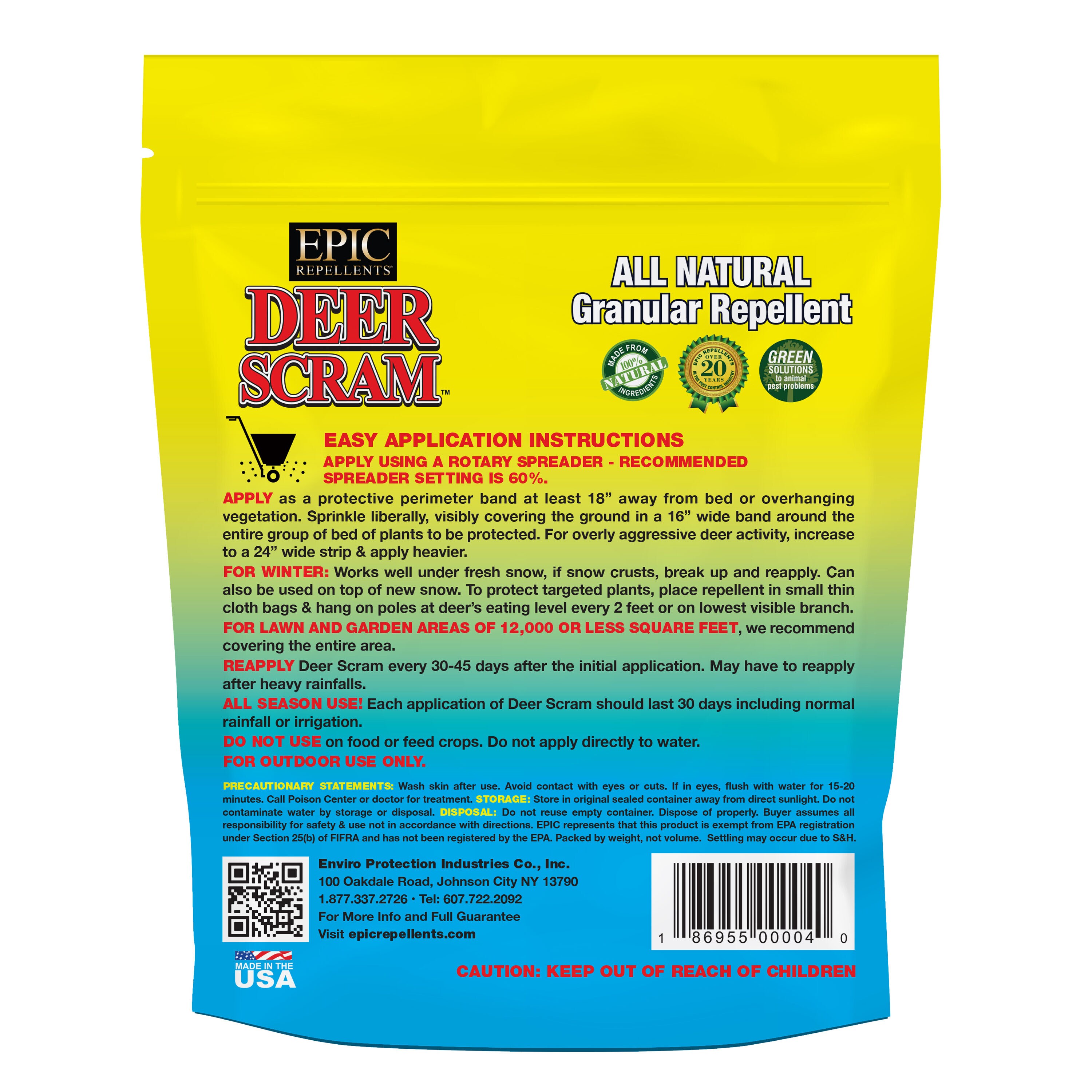 EPIC Deer Scram 2 Pound(s) Deer Repellent