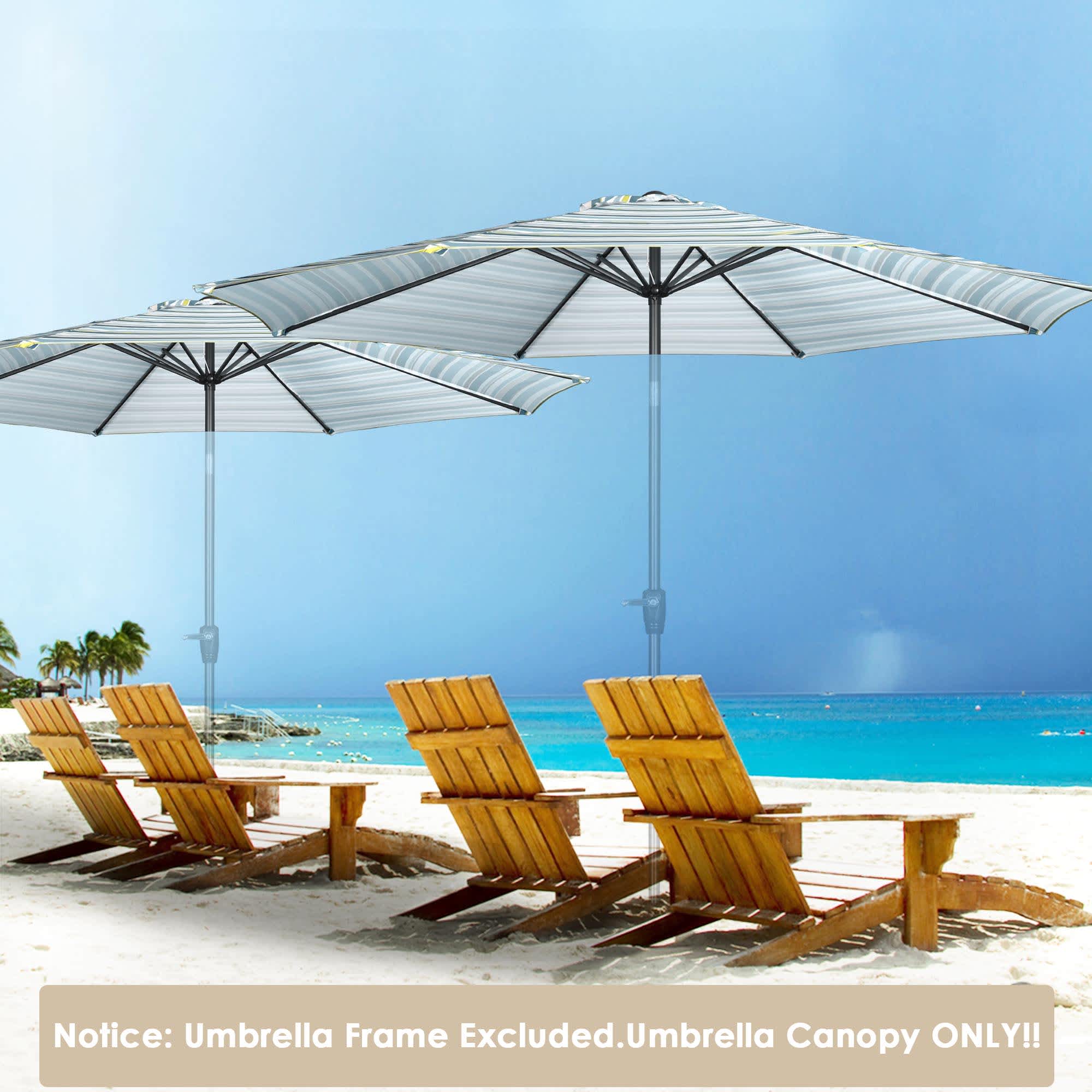 Yescom 07UMC001-10FT-STP-LO Umbrellas-3 - View #5