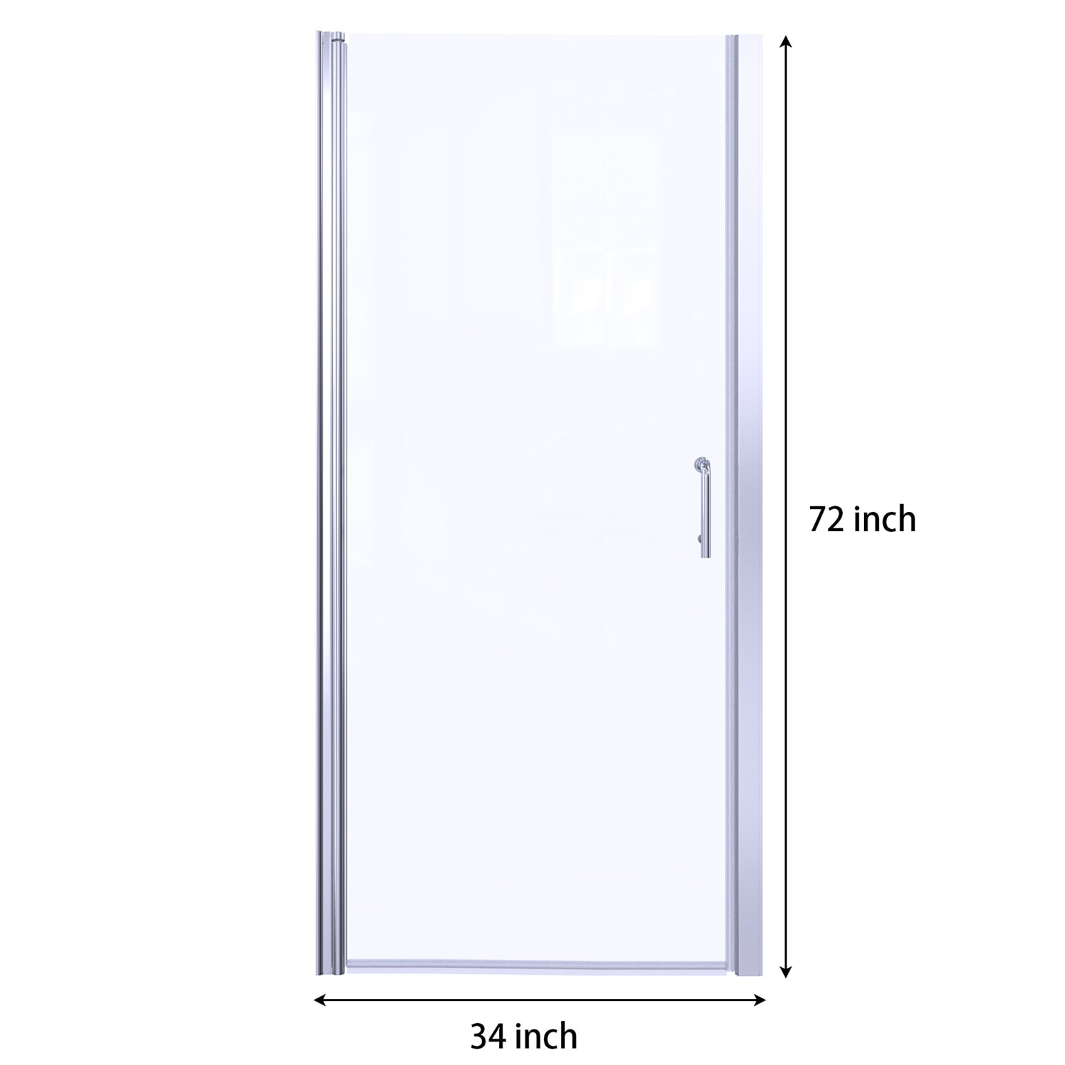 AAZJ JKF-MD02-3036SF1 Shower-Doors - View #3
