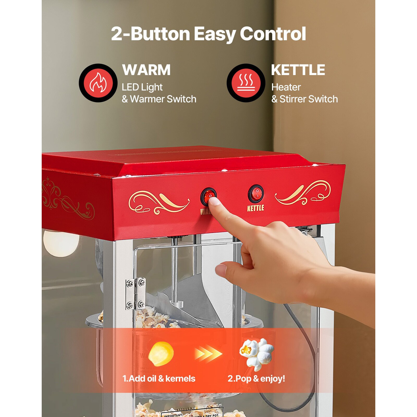 Mecale YAS-GS972Y Popcorn-Makers - View #7