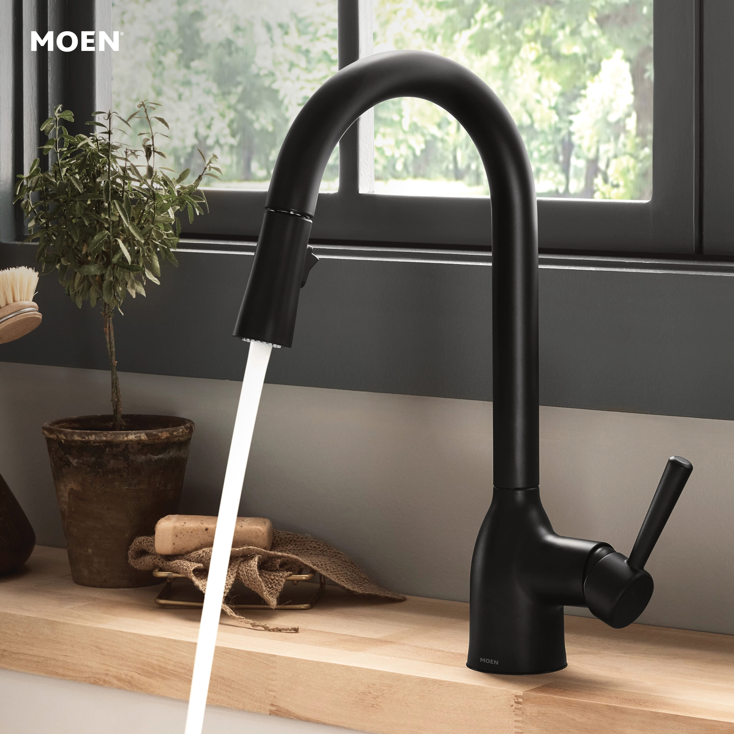 Moen 87233BL Kitchen-Faucets - View #12