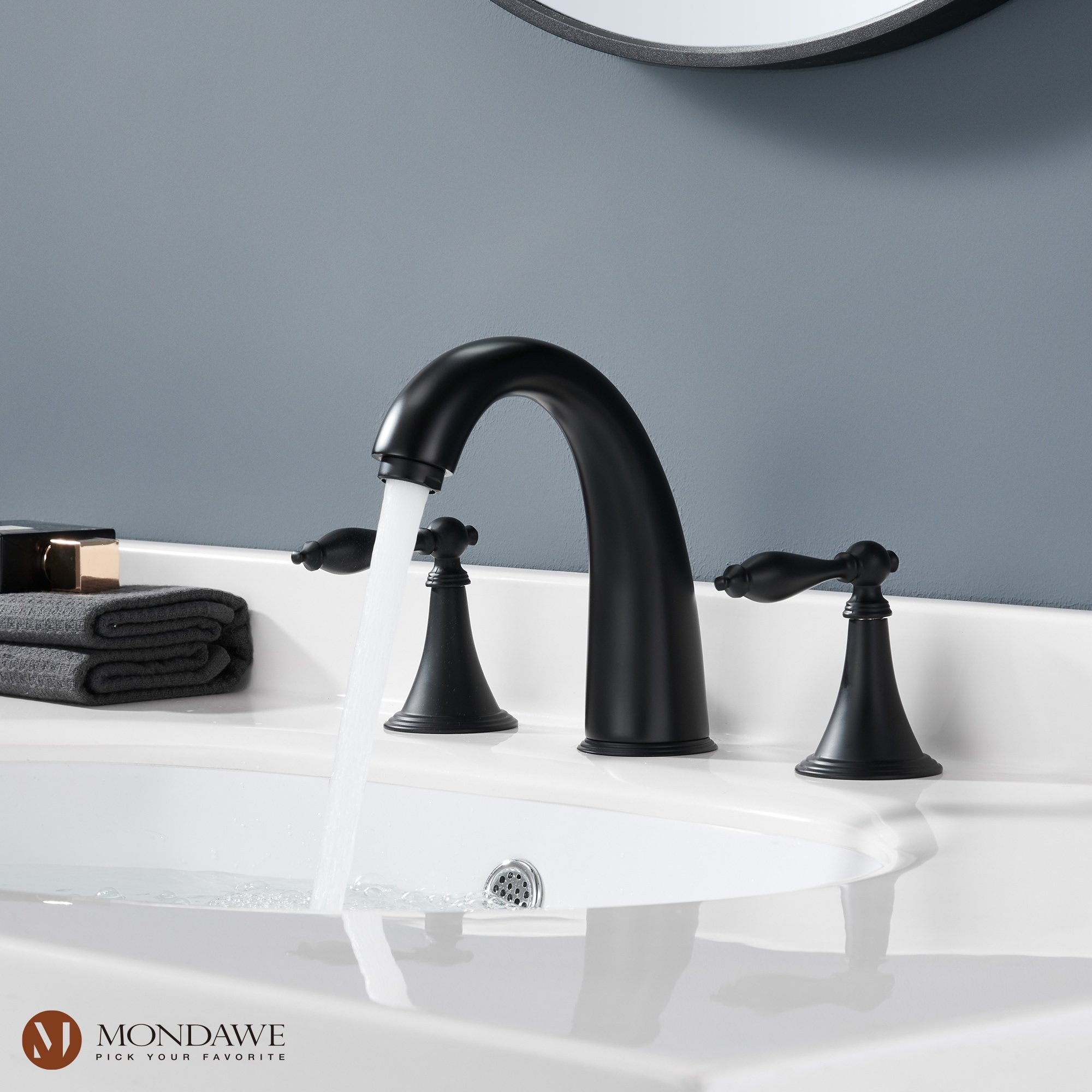 Mondawe MOSL-BF1MB Lavatory-Faucets - View #7