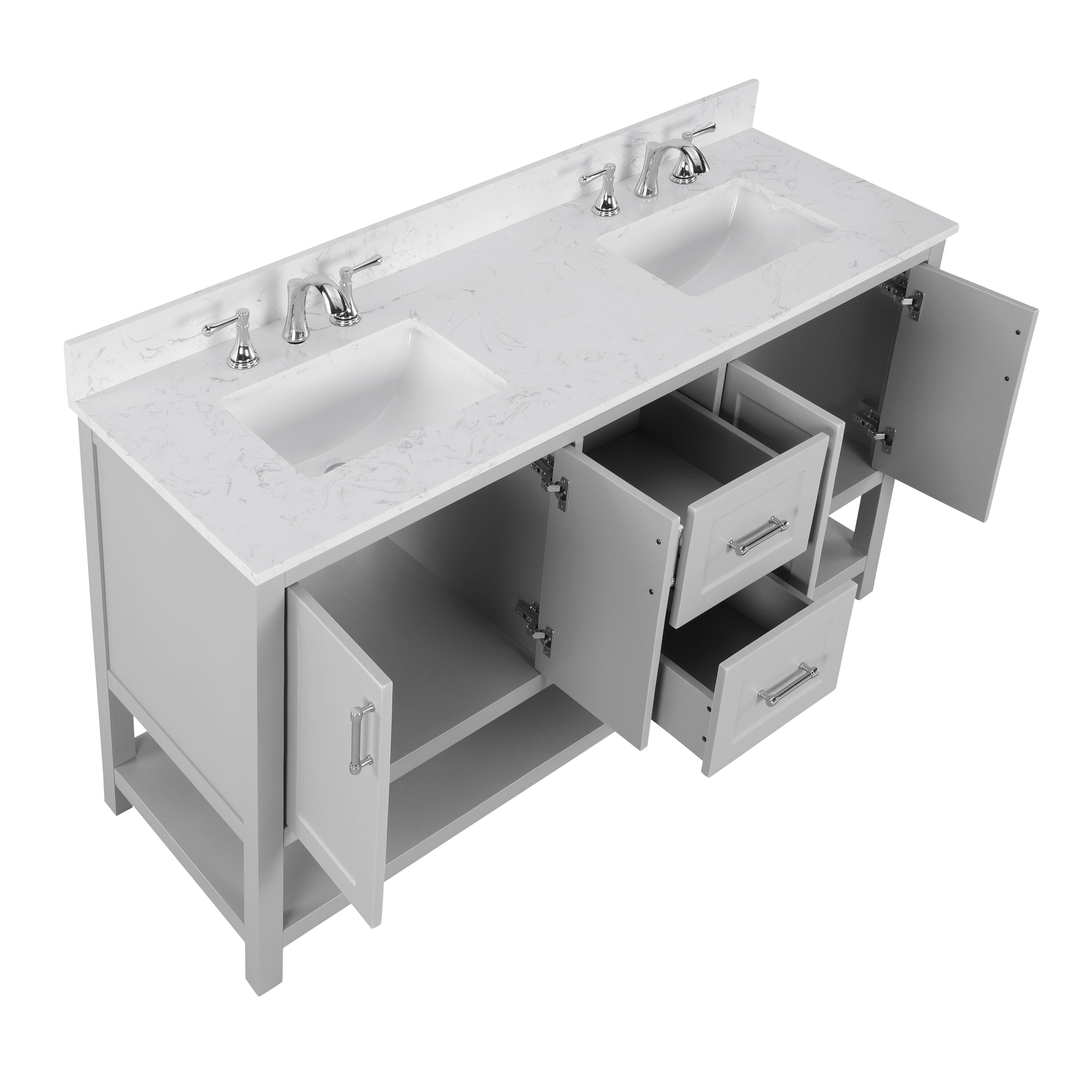 Style Selections LW-6320G-60 Bath-Vanity-Combo - View #4