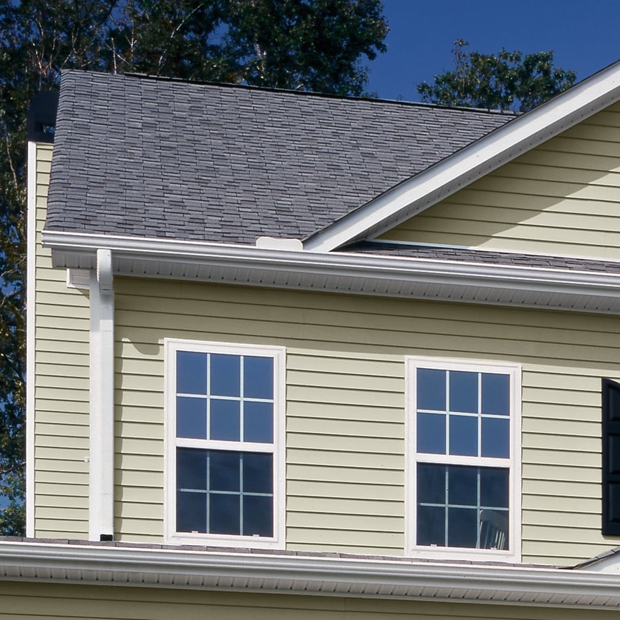Georgia-Pacific Vision Pro Double 5-in Traditional Vinyl Siding Panel ...