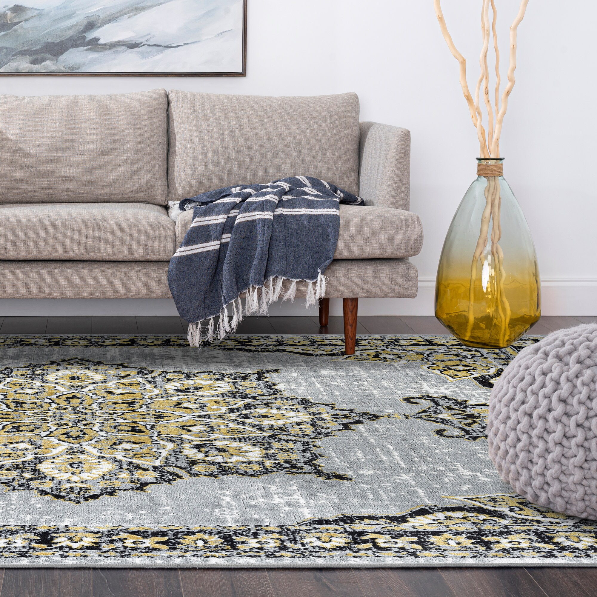 Tayse WYT1411 5X8 rugs - View #7