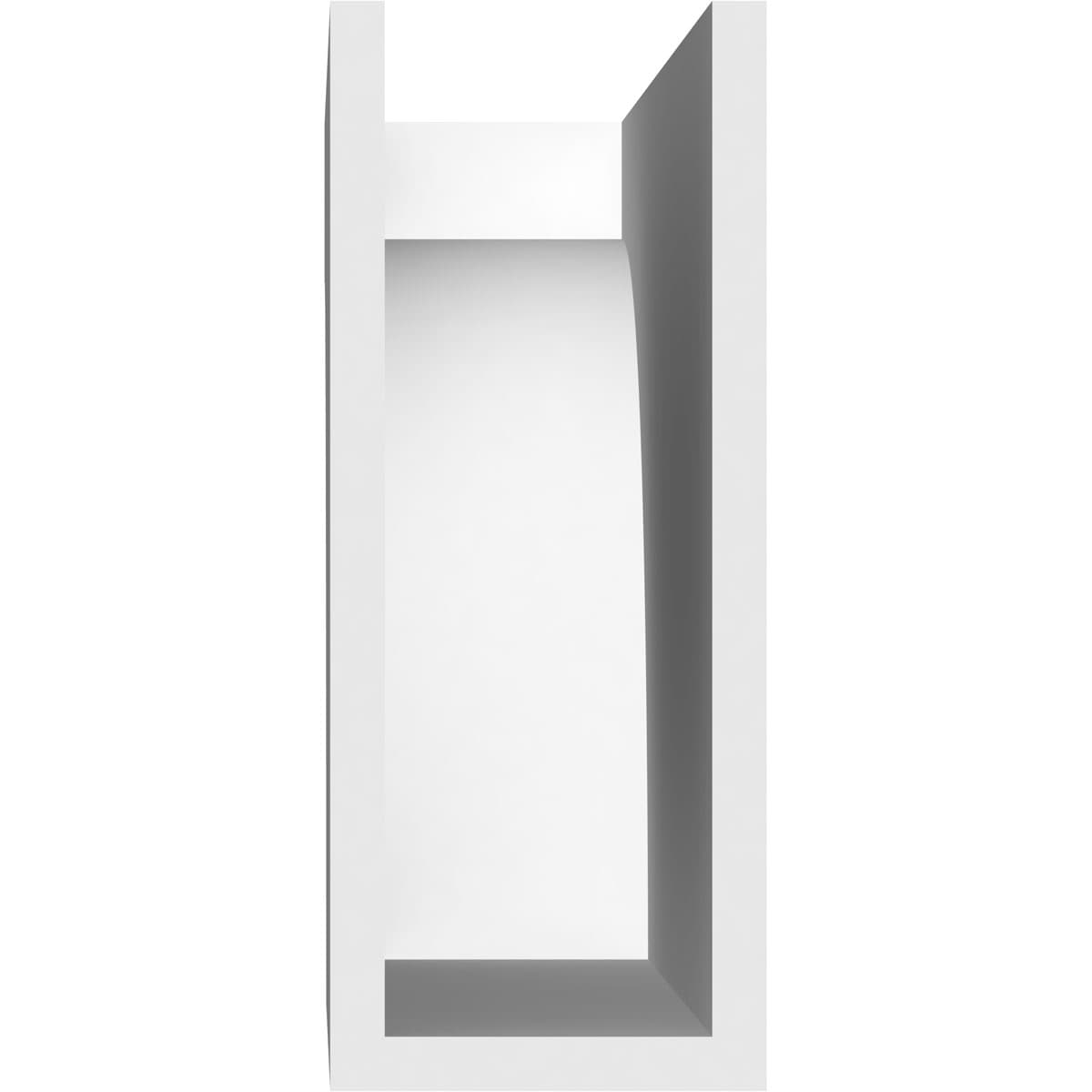 Ekena Millwork RFTP04X10X24HUN Exterior-Brackets-Braces - View #4