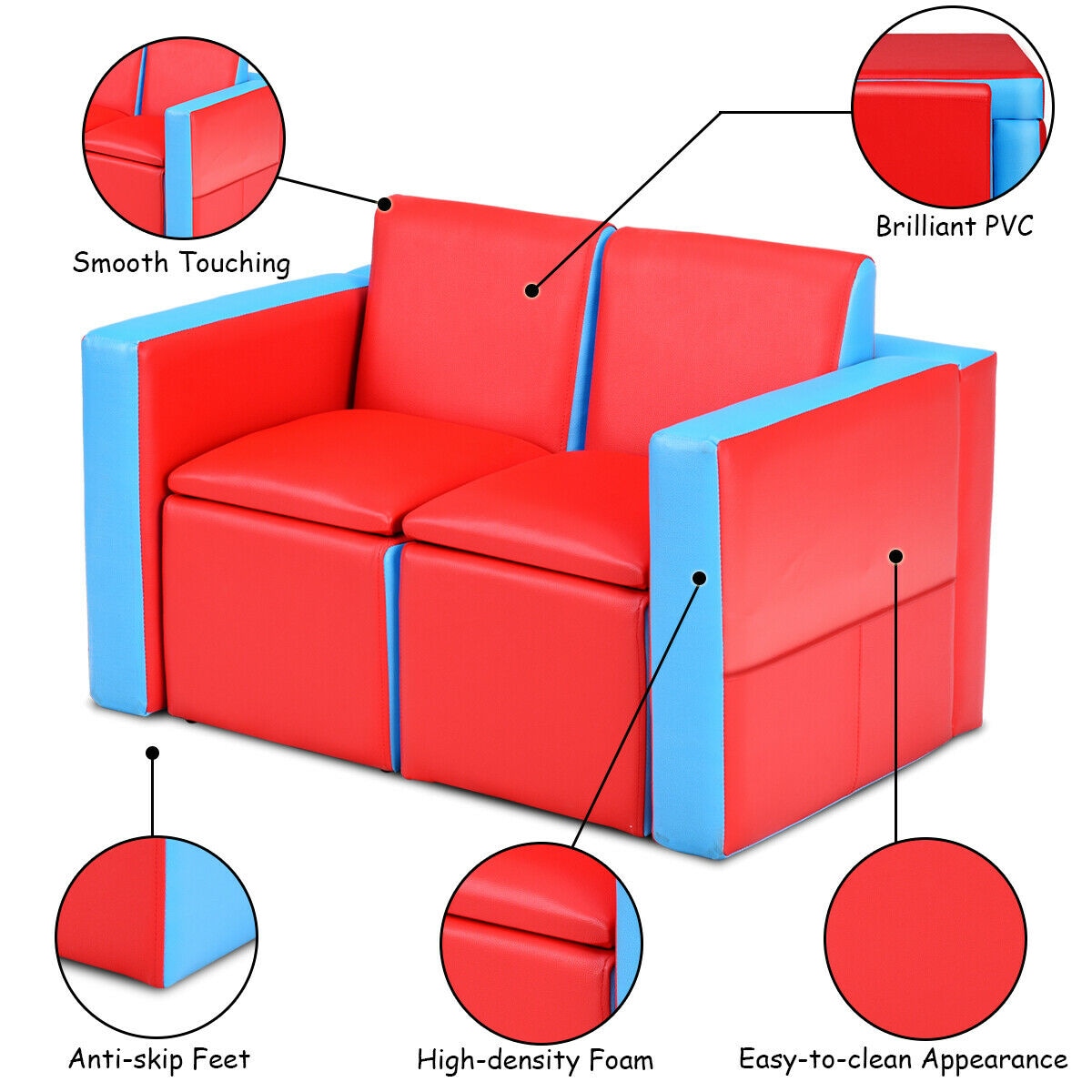 Sumyeg WF-HW58620RE-LA Sofas-Loveseats - View #3