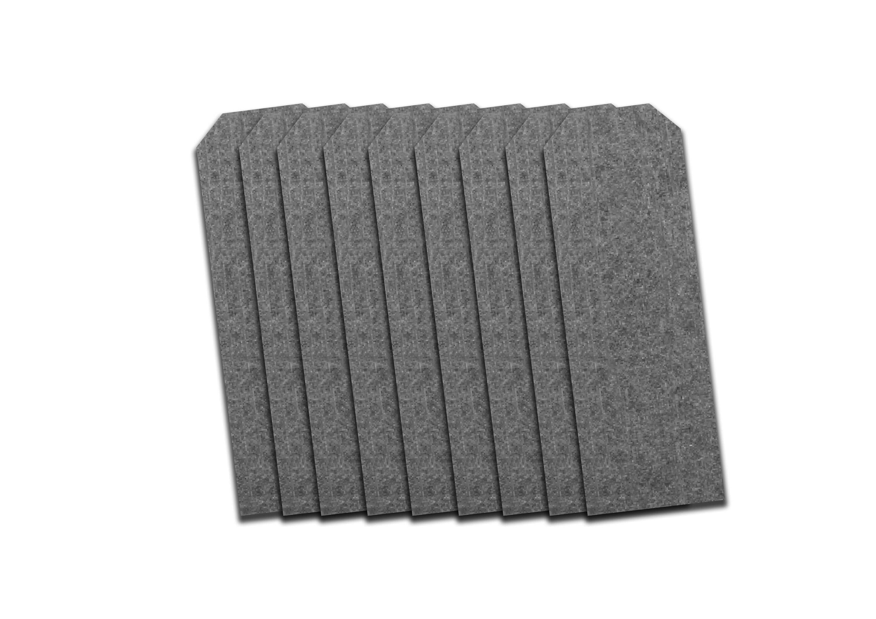 Natures Composites 310SG069DE-10PK 3/8-in x 3-1/2-in W x 5.75-ft H Slate Grey Dog Ear Composite Fence Picket