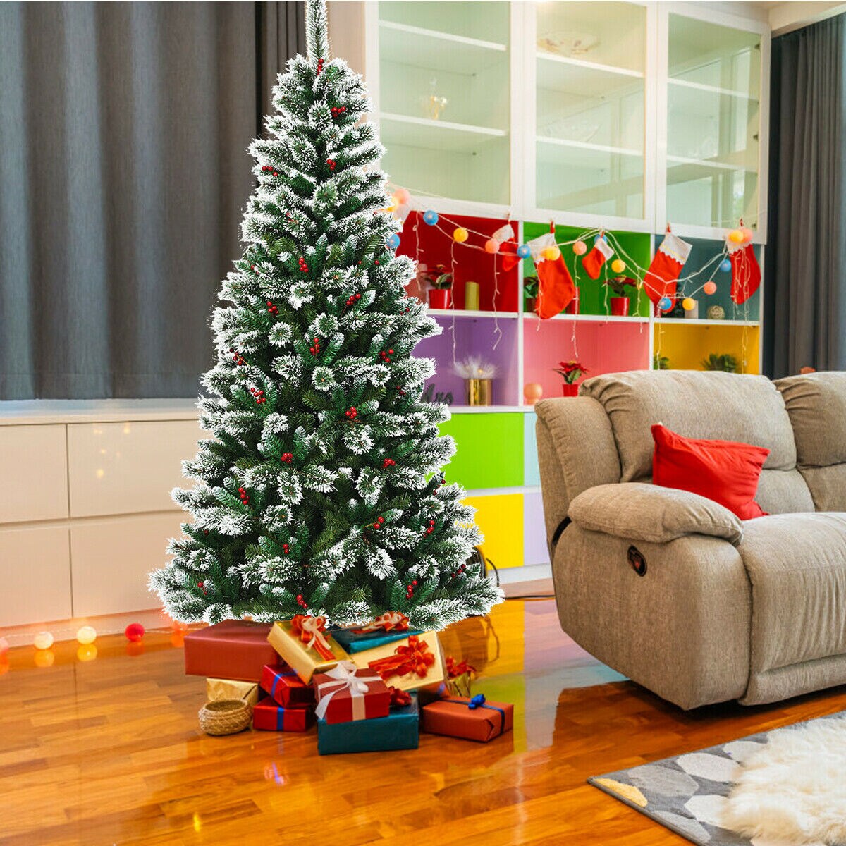 WELLFOR CM-HWY-22801 Artificial-Christmas-Trees - View #8