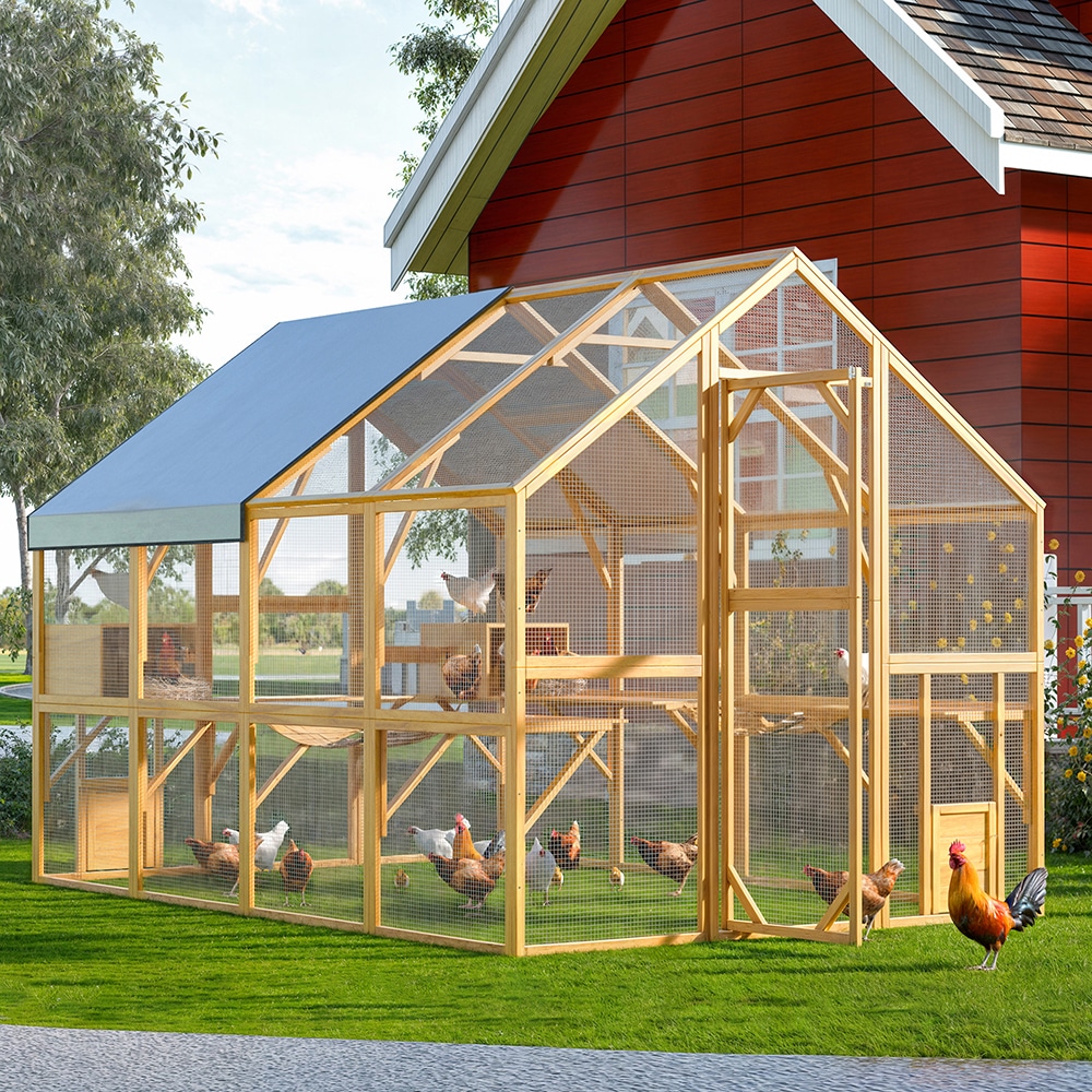 Homsee C-KF150158-09-AB Chicken-Coops-Rabbit-Hutches - View #4