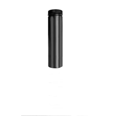 Selkirk Metalbestos 266036 6 X 36 Black Matte Double Wall Smoke Pipe 872796