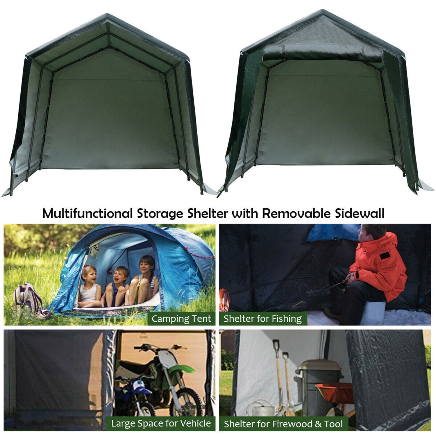 WELLFOR AW-HPY-103 Canopy-Storage - View #4