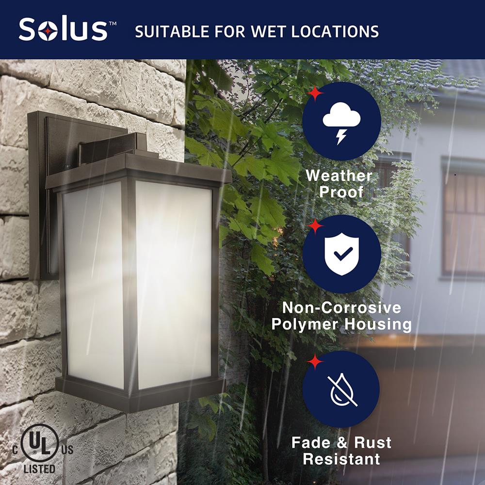 Solus WM-S51VF-BZ-S Outdoor-Wall-Lighting - View #2